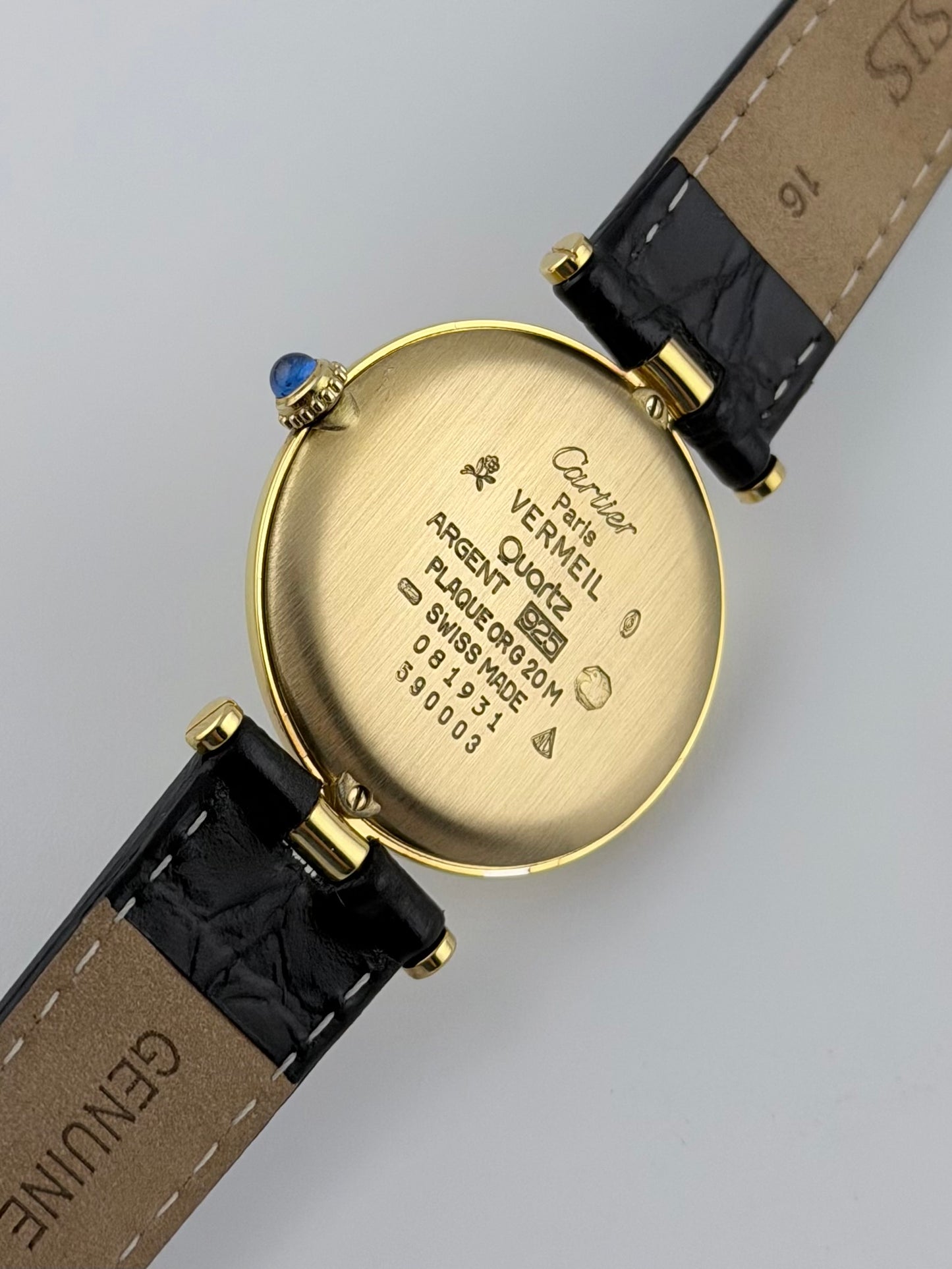 Cartier must de Vendome Quartz - 590003 - Near mint condition!