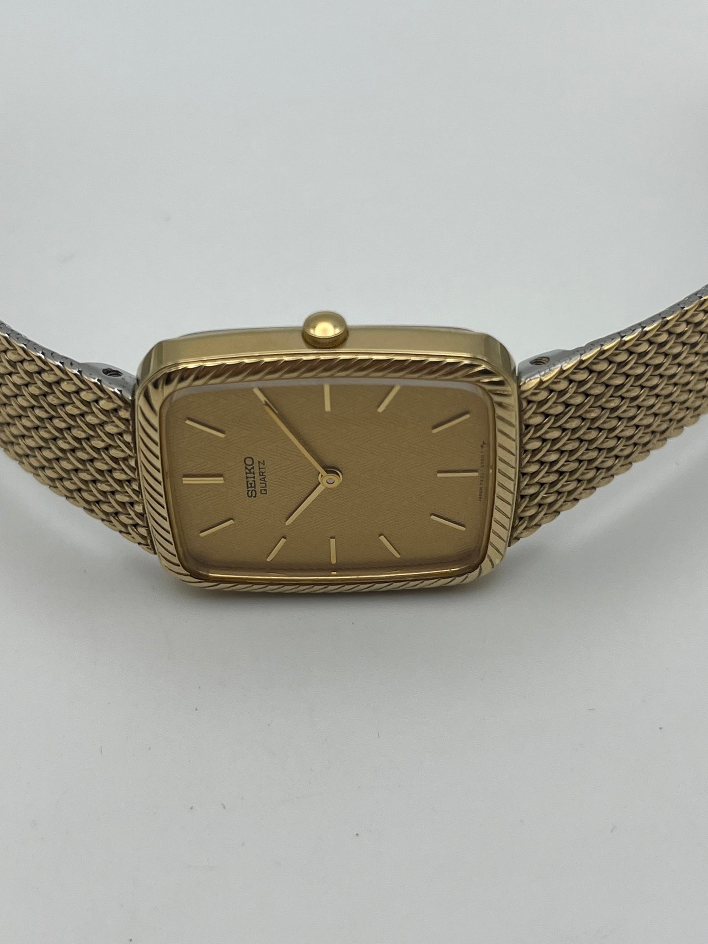 Seiko Tank Quartz box 7430-5340