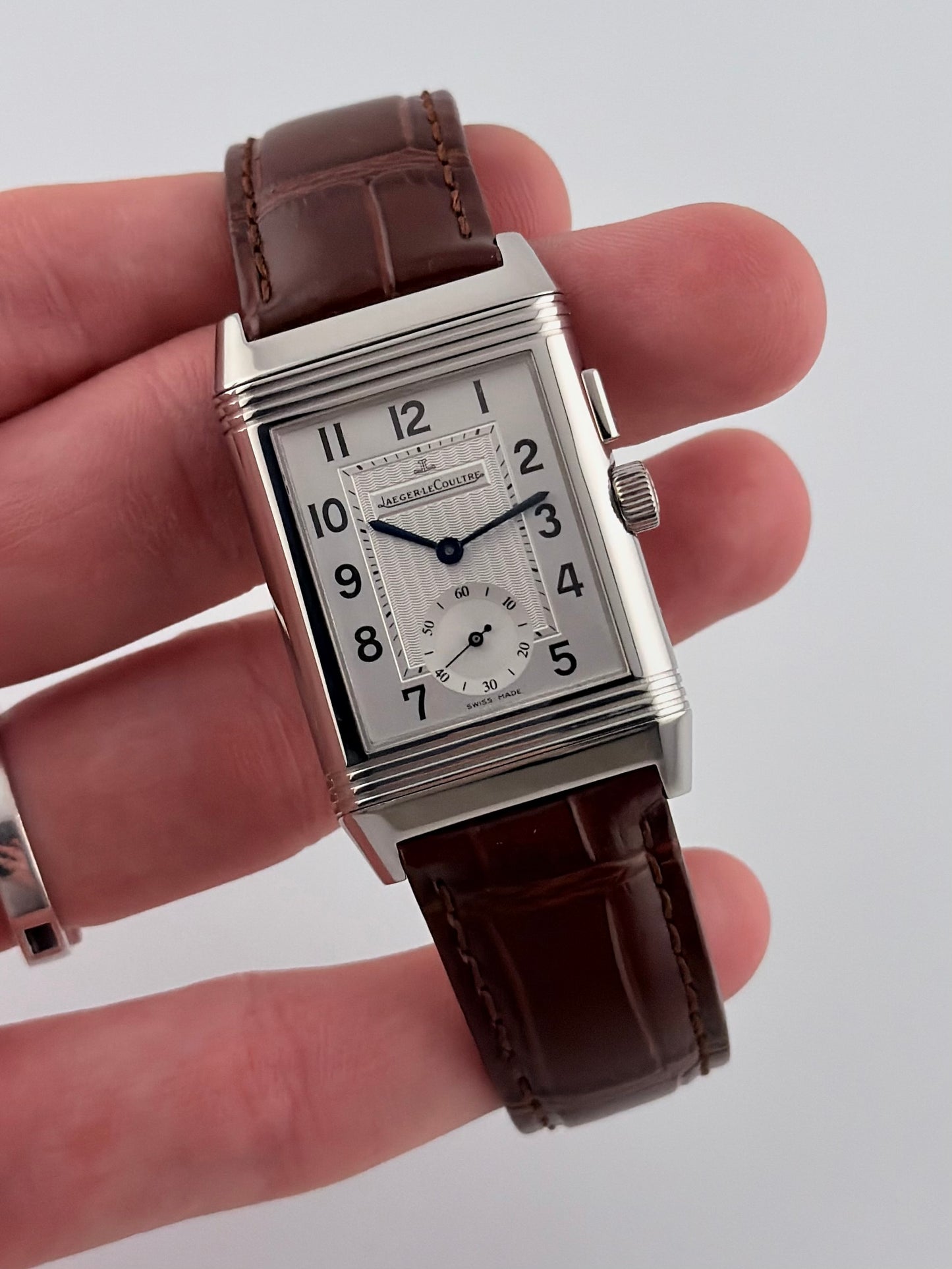 Jaeger LeCoultre Reverso Duoface Manual Wind - 272.8.54 - with Papers