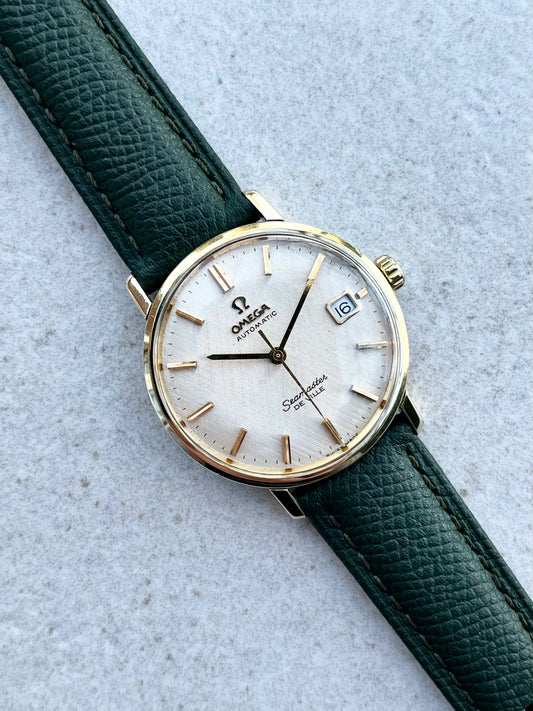 Omega Seamaster DeVille Automatic Linen Dial 166.020
