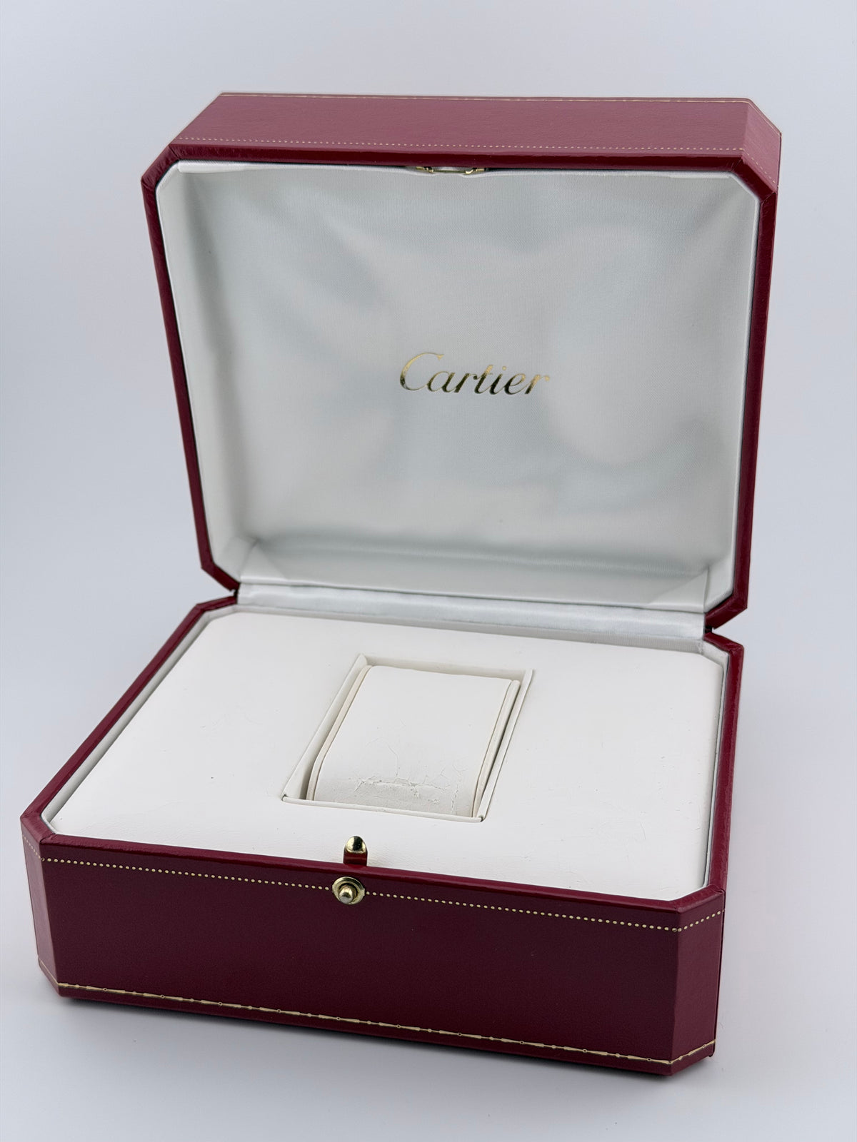 Cartier Tank Americaine Quartz - Solid 18ct White Gold & Diamond Set - 2489 - with Box