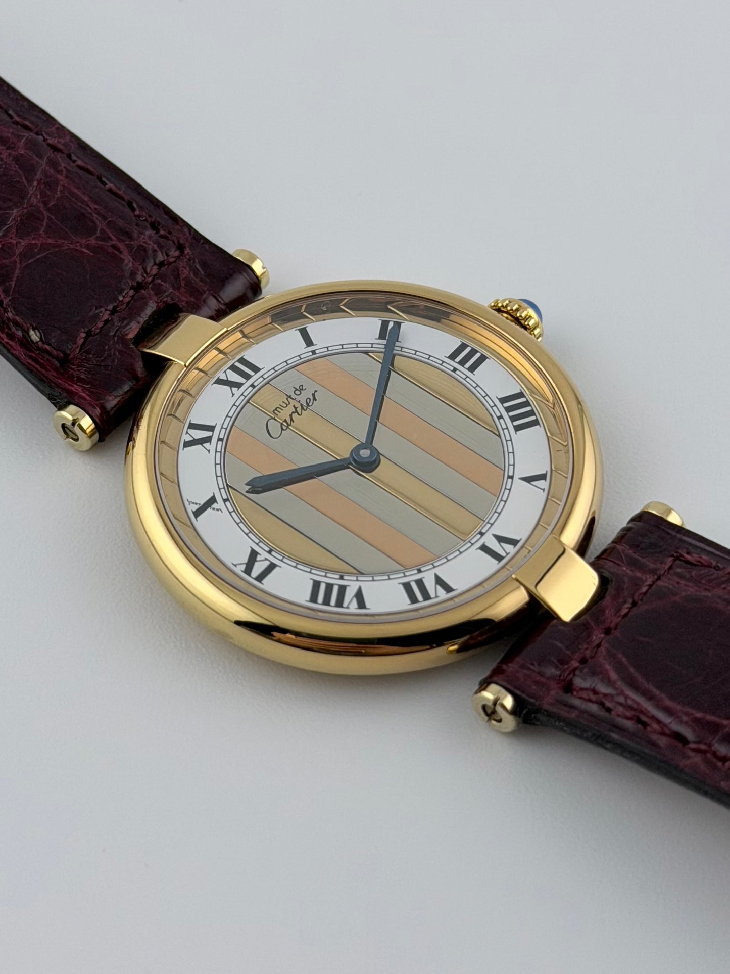 Cartier must de  Vendôme Quartz - 590003 - Two-tone Trinity Dial