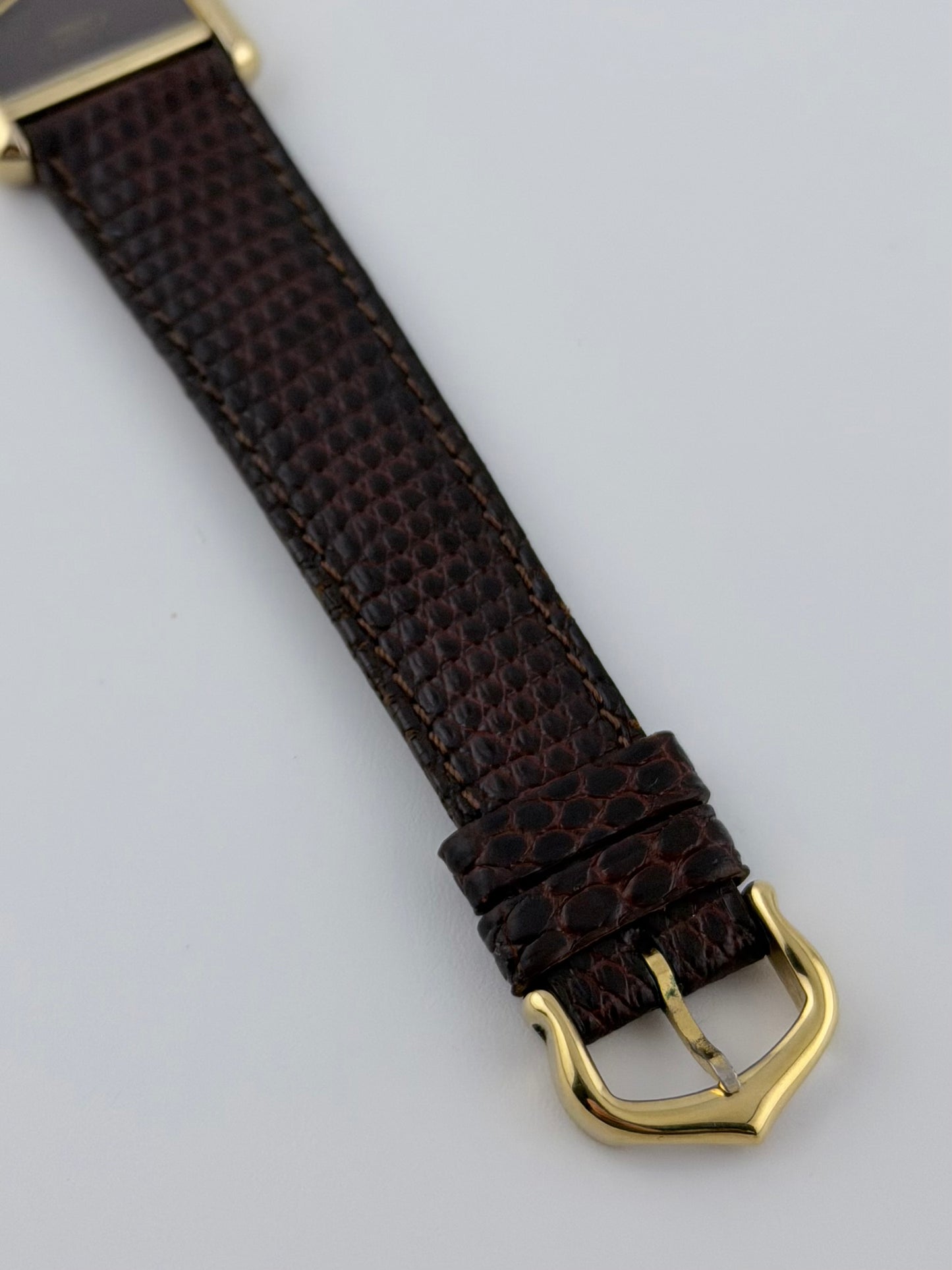 Cartier Must De Paris Tank Quartz - 6 - Wood Dial