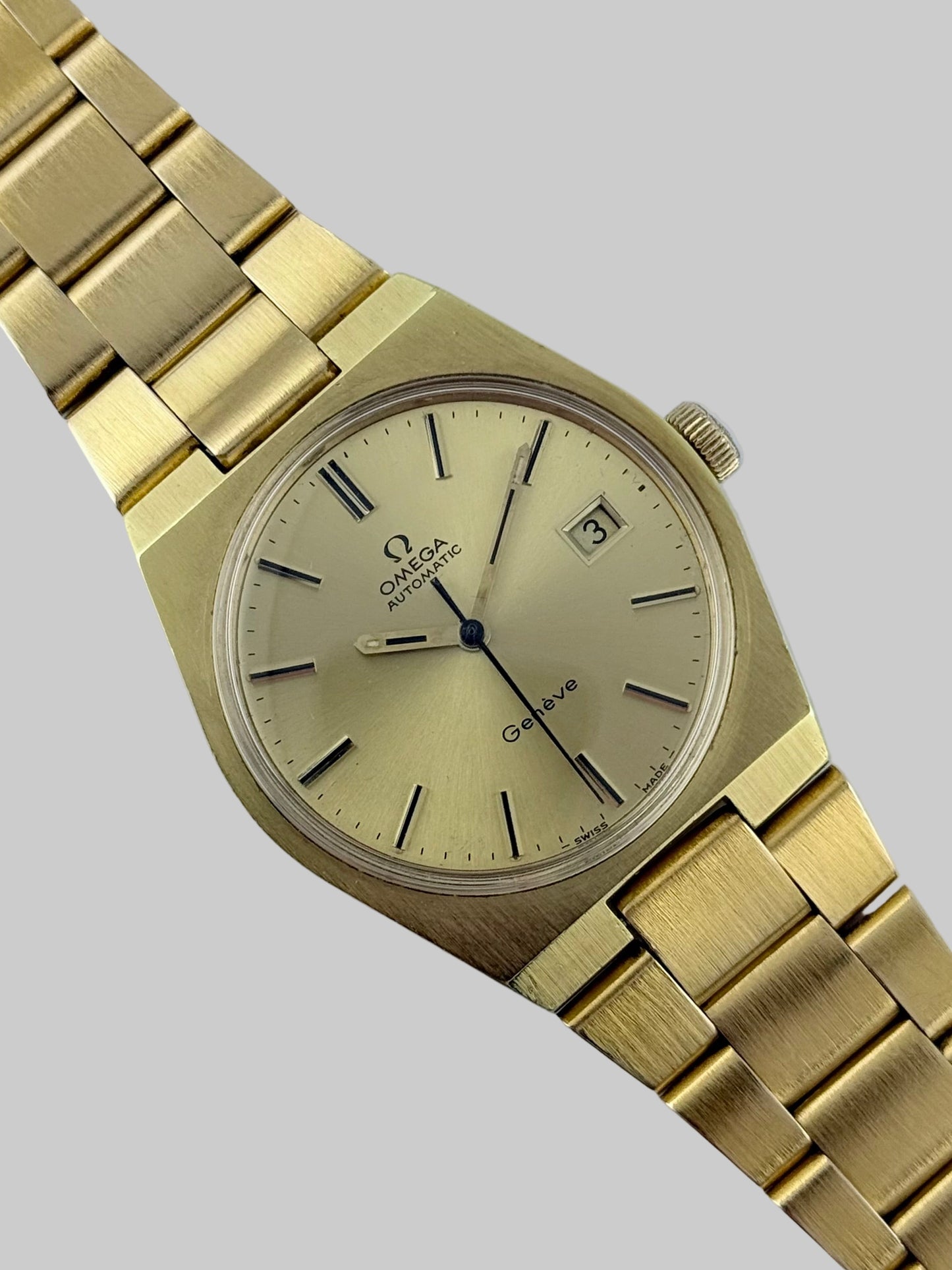 Omega Geneve Automatic Date 166.0099 - Box and Papers
