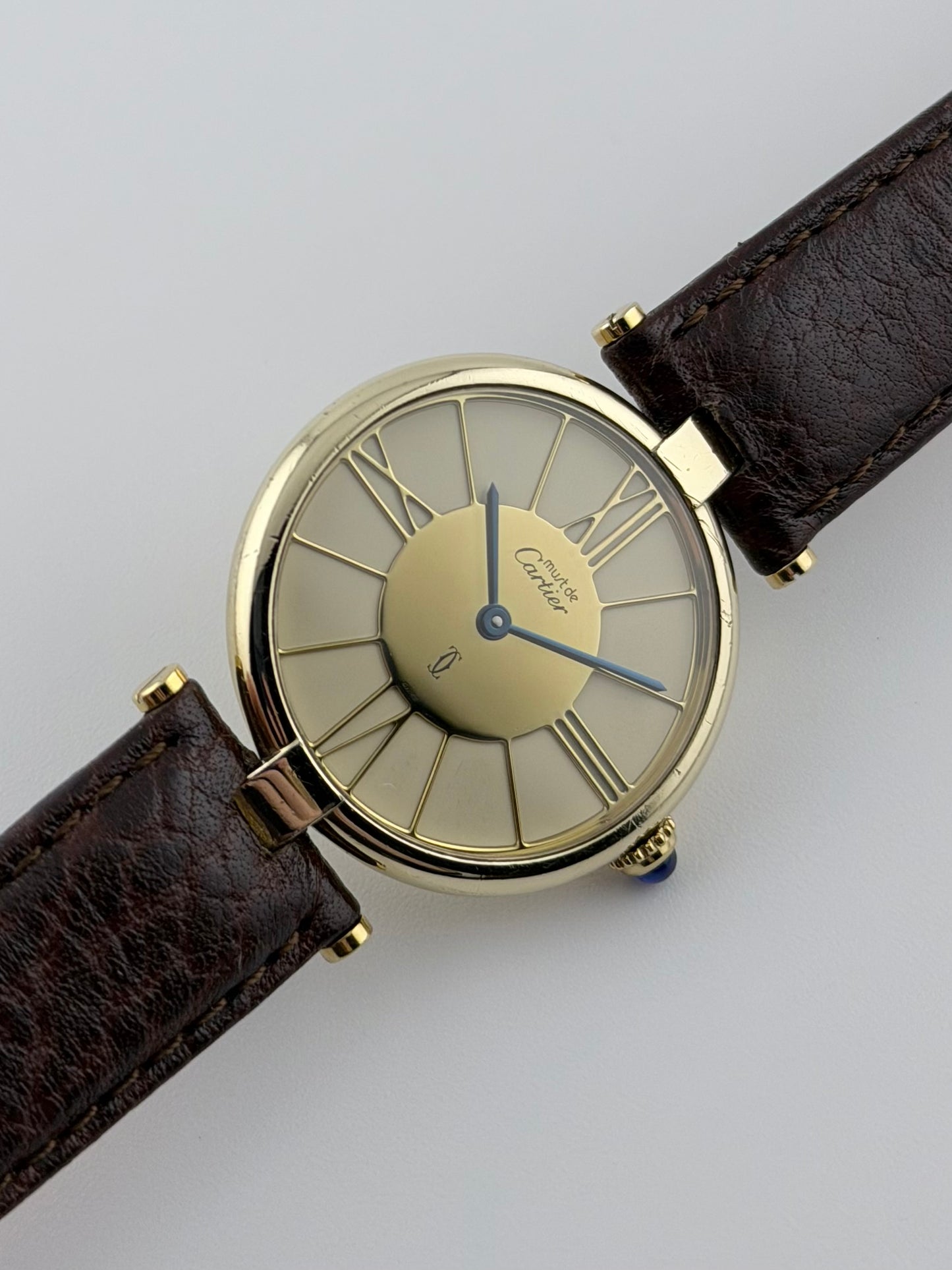 Cartier Must de Cartier Vermeil Quartz - 17 - Gold and Ivory Cloisonne Dial