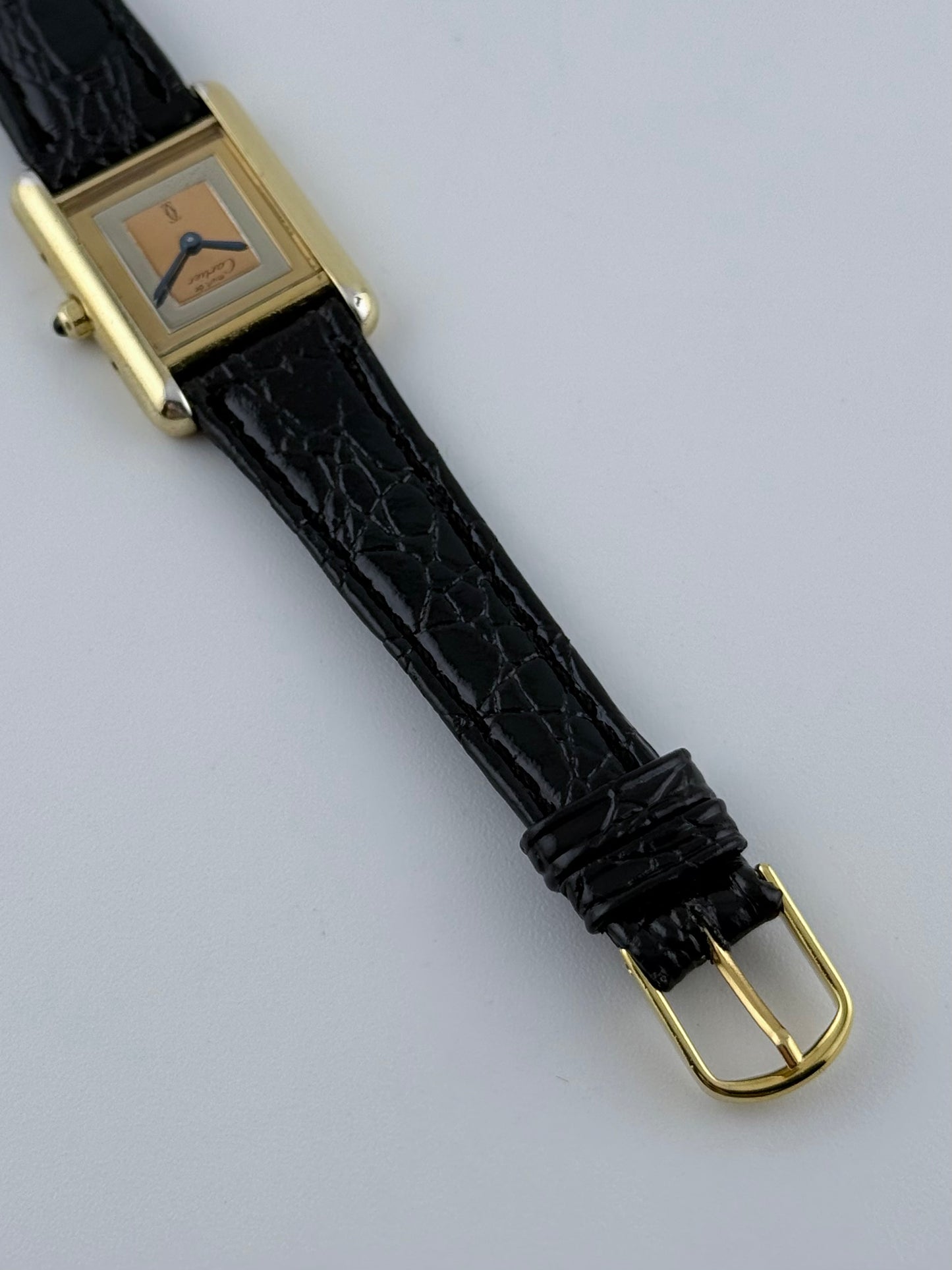Cartier Must De Paris Tank Quartz - Trinity Dial - Ladies