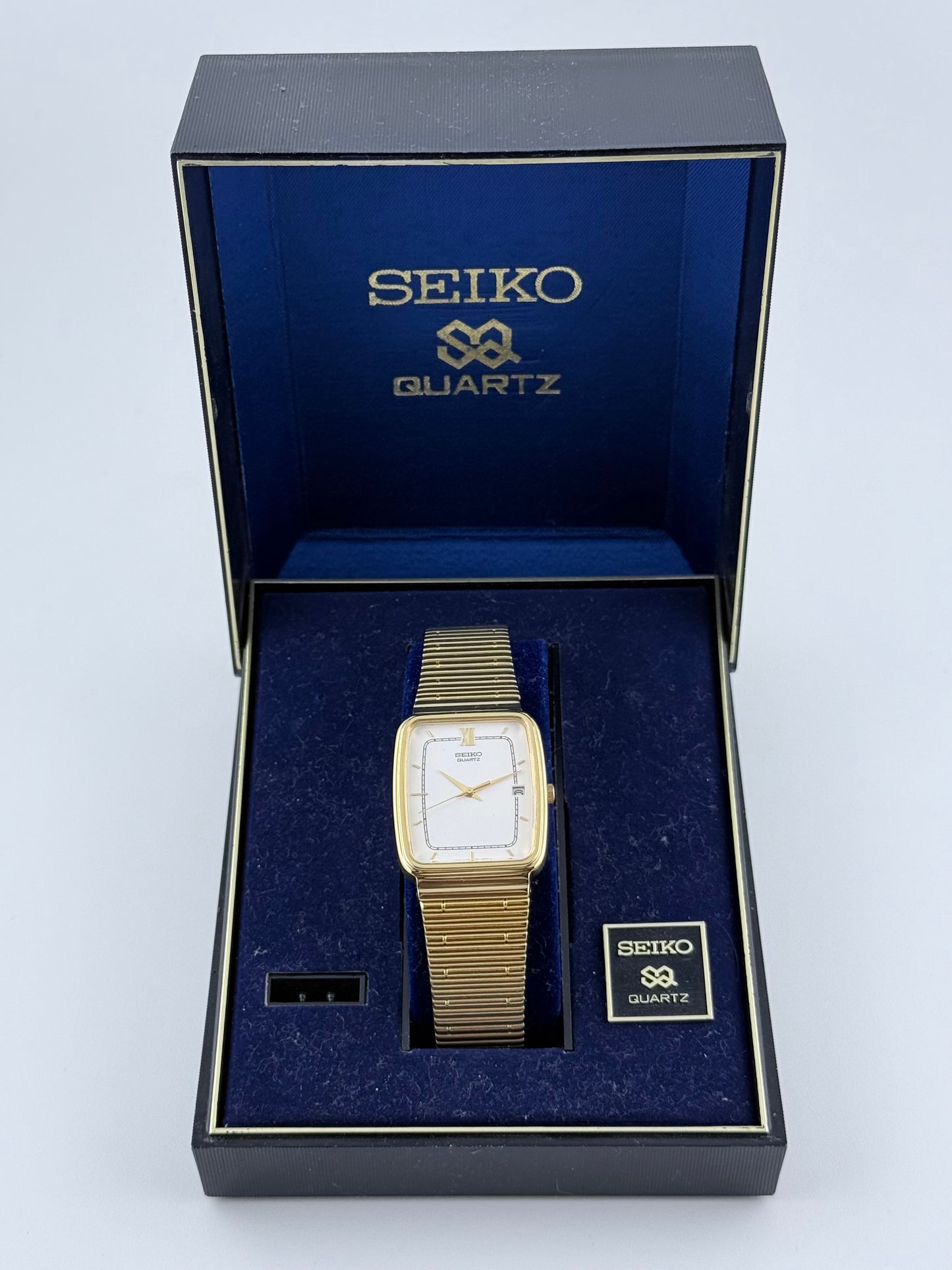 Seiko Tank Quartz 5Y32-5A20 with Box