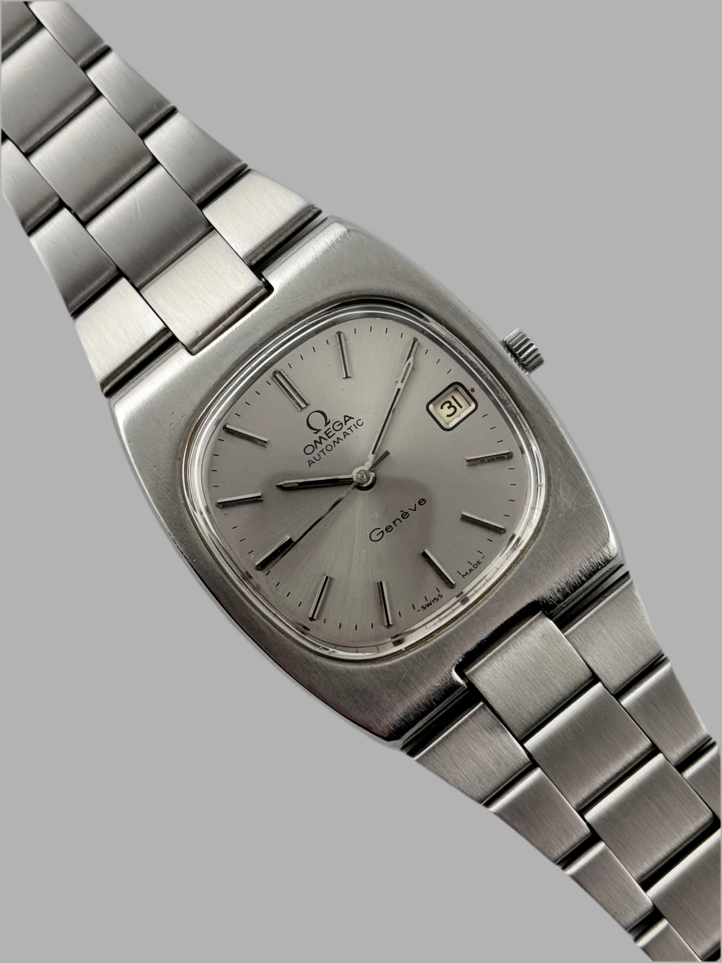 Omega Geneve Automatic Date TV Dial 166.0191 - FULL SET!