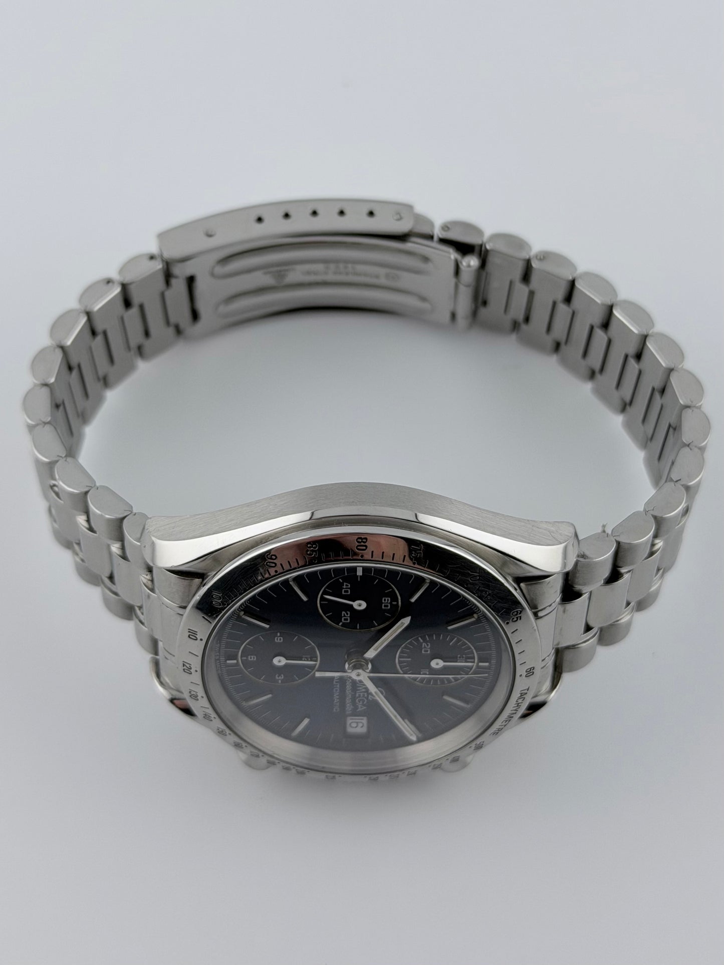 Omega Speedmaster Automatic Chronograph Date - 175.0043 Blue Sunburst Dial