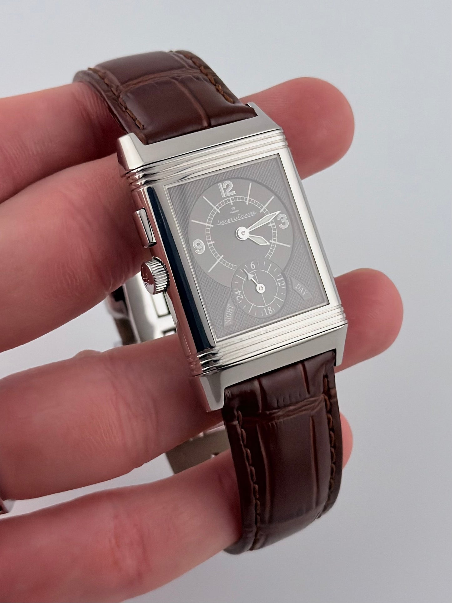Jaeger LeCoultre Reverso Duoface Manual Wind - 272.8.54 - with Papers