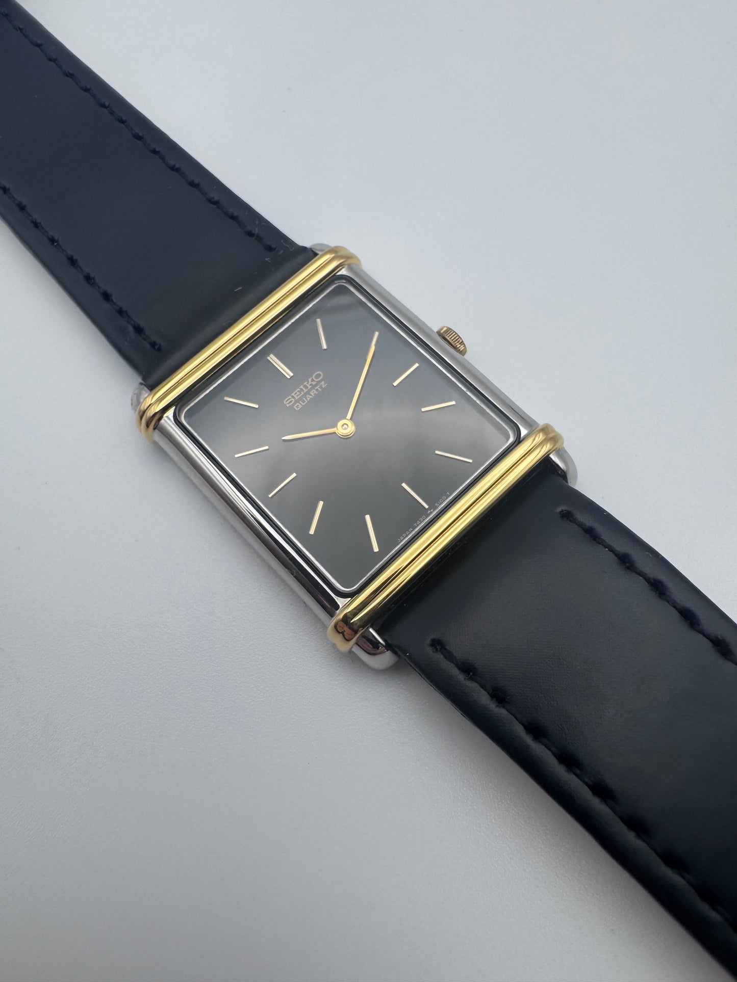 Seiko Tank Quartz RARE sample 7430-5019