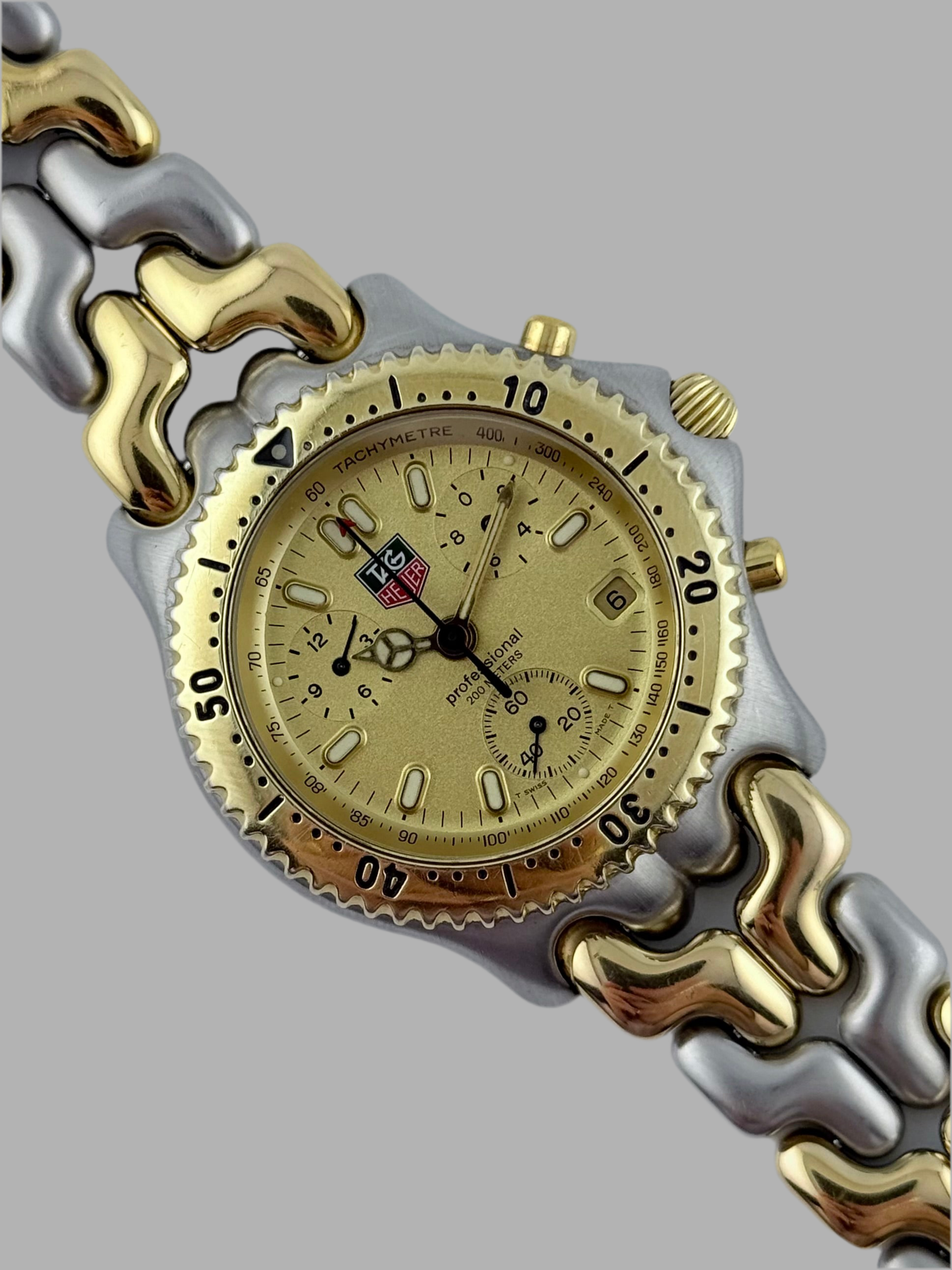 Tag Heuer Professional 200m Chronograph - CG1121-0 – The Wrist Watcher
