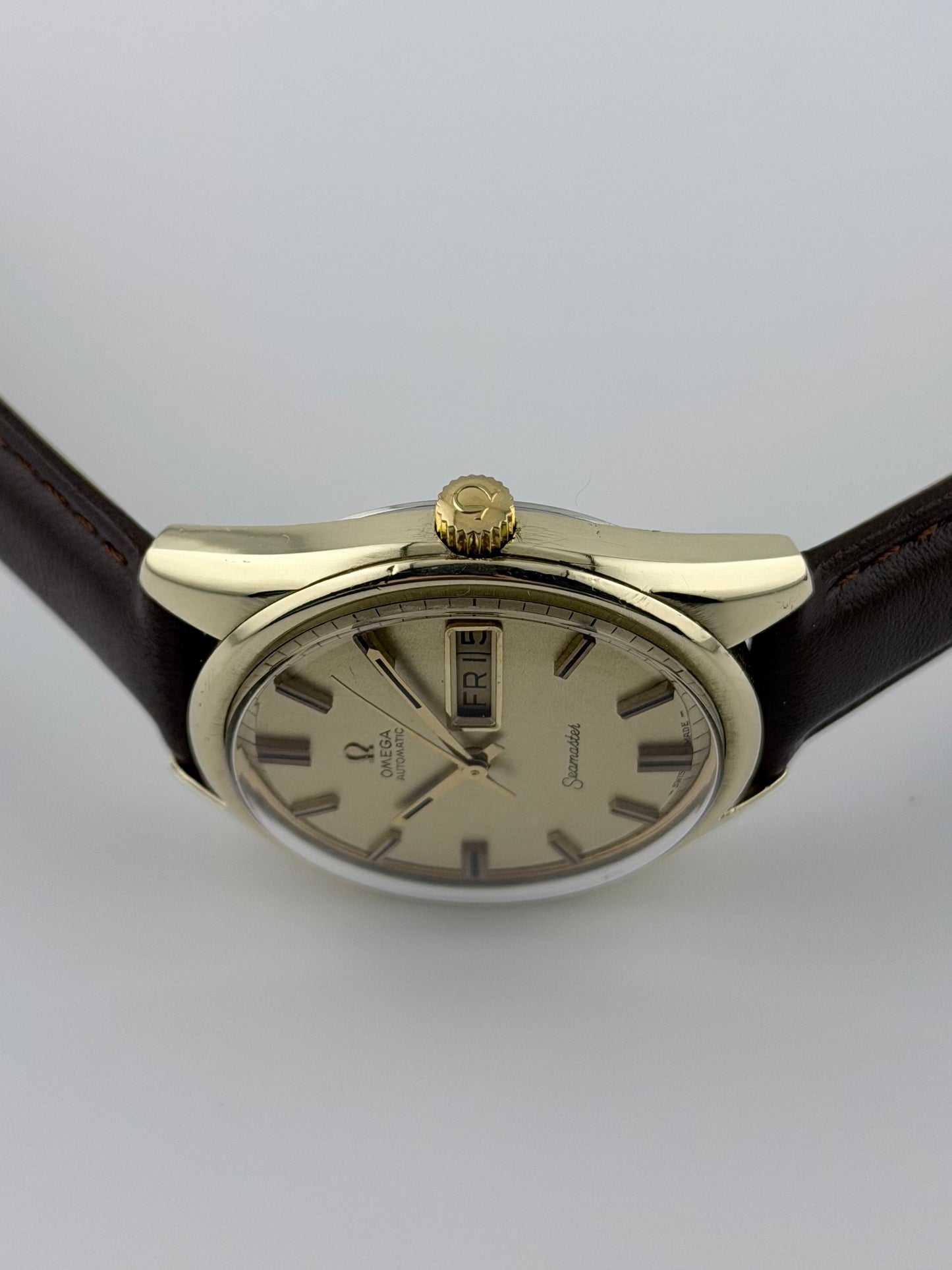 Omega Seamaster Automatic Day-Date Jumbo Pie Pan - 166.032