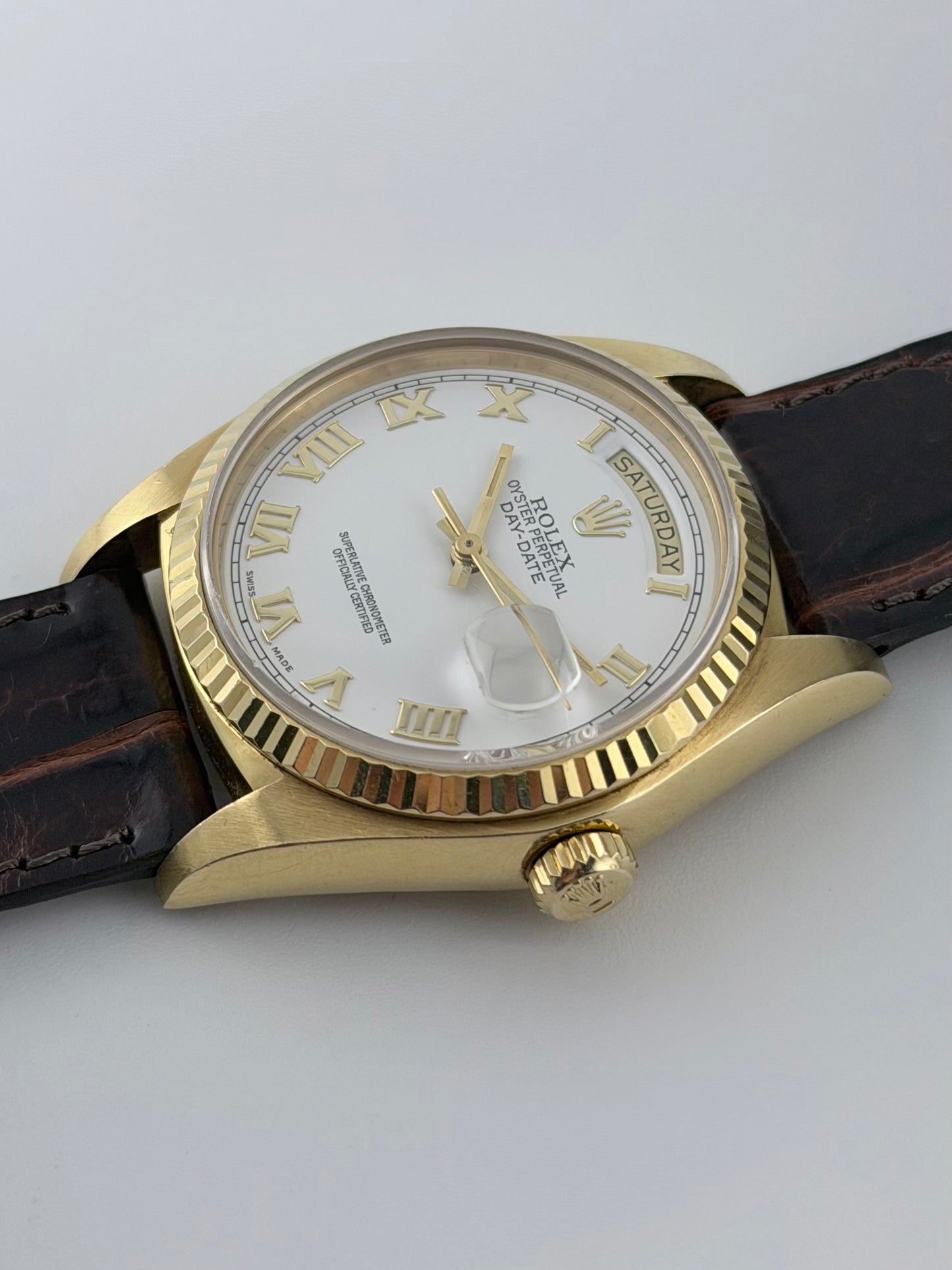 Rolex Oyster Perpetual Day-Date - 18038 - Original Box - Rare Dial