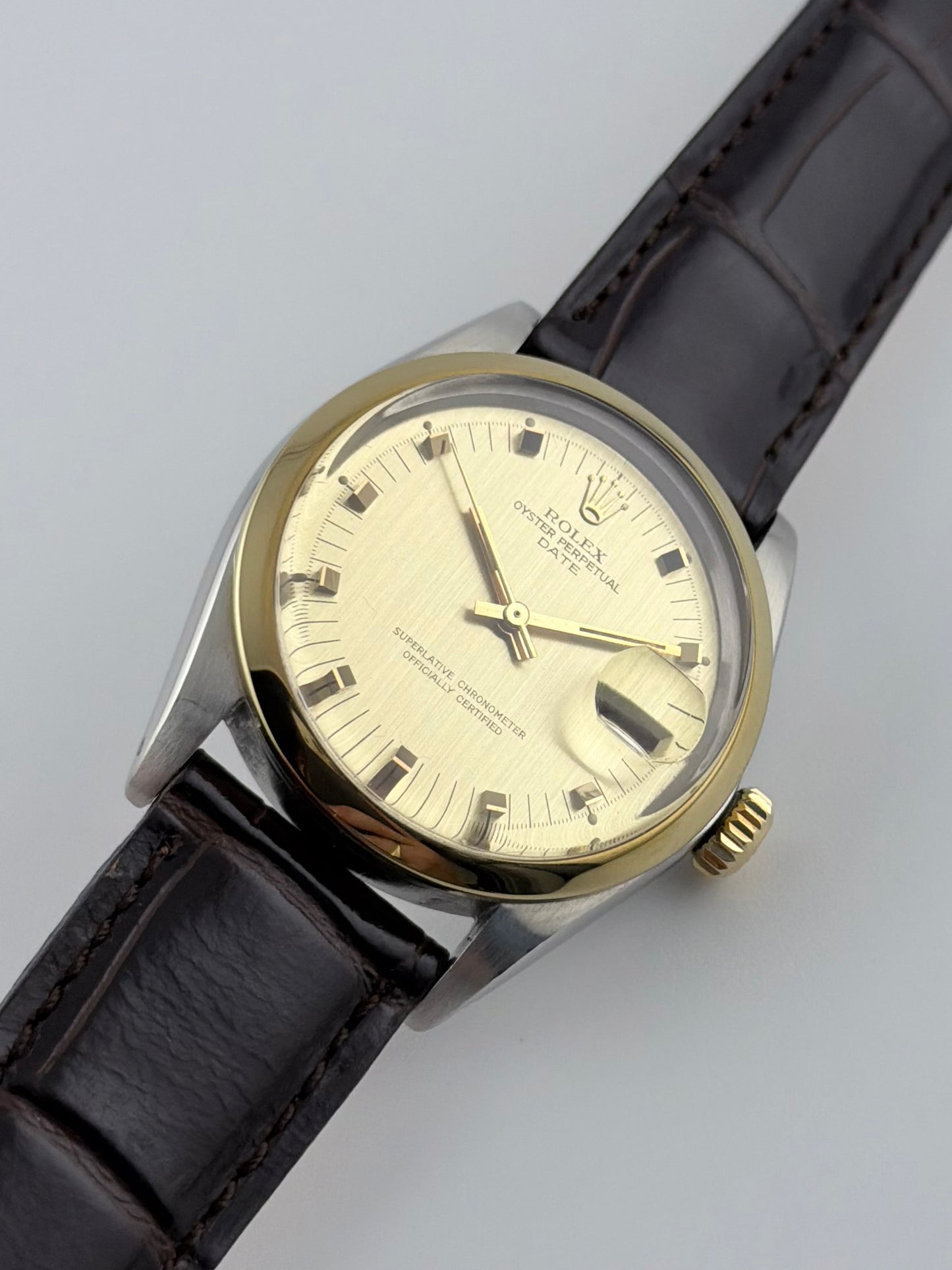 Rolex Oyster Perpetual Date Automatic - 1500 - 18k Gold & Steel