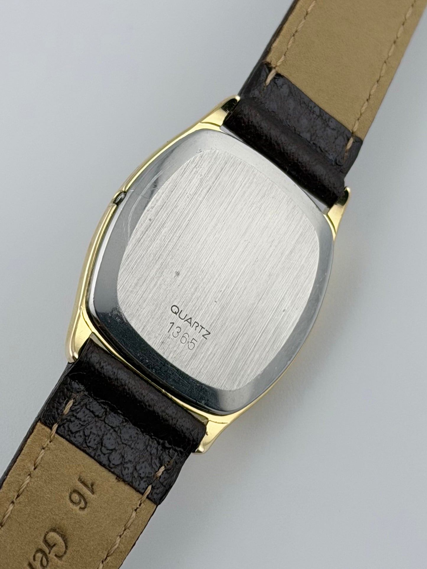 Omega DeVille Tonneau Quartz 191.0100 - Honeycomb Pattern Dial