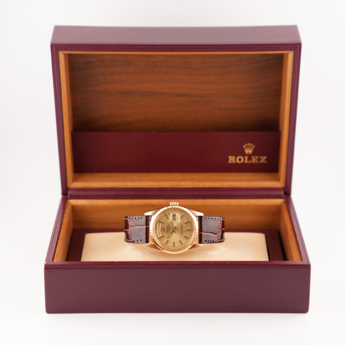 Rolex Oyster Perpetual Day-Date - 1803 Solid 18k Gold - Original Box