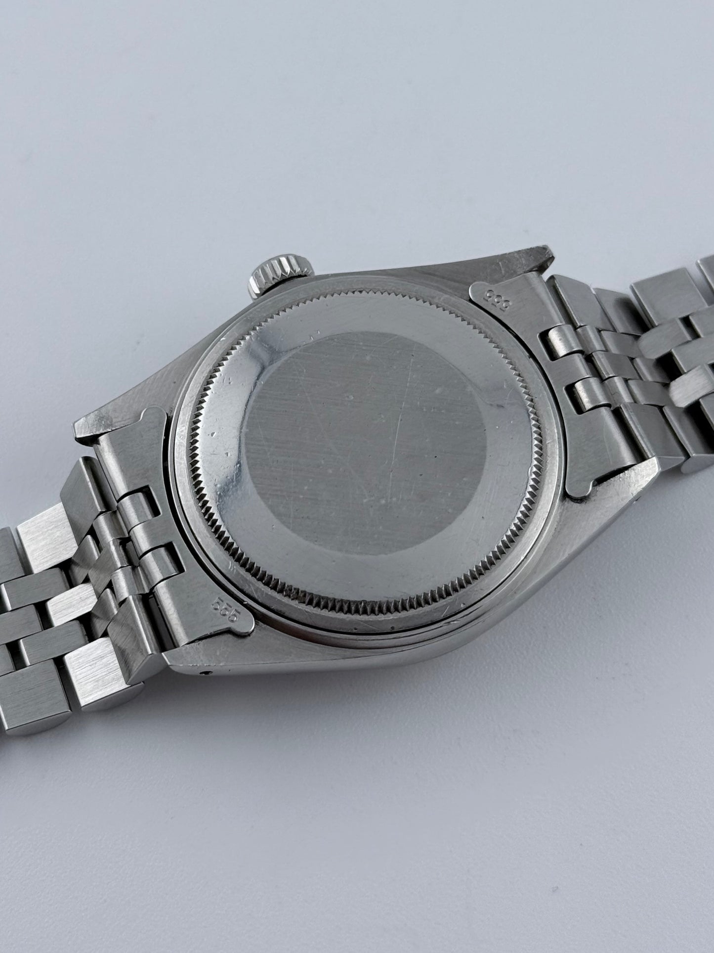 Rolex Datejust Oyster Perpetual - 16014 - White Gold Bezel - Linen Dial