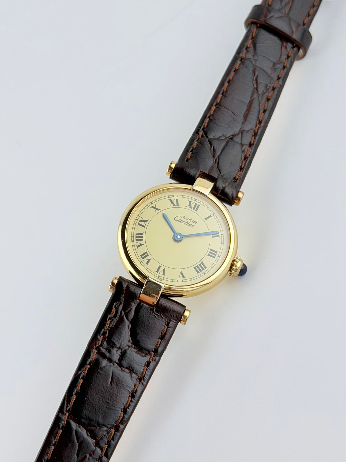 Cartier must de Vendome Quartz - 590003 - Ivory Dial