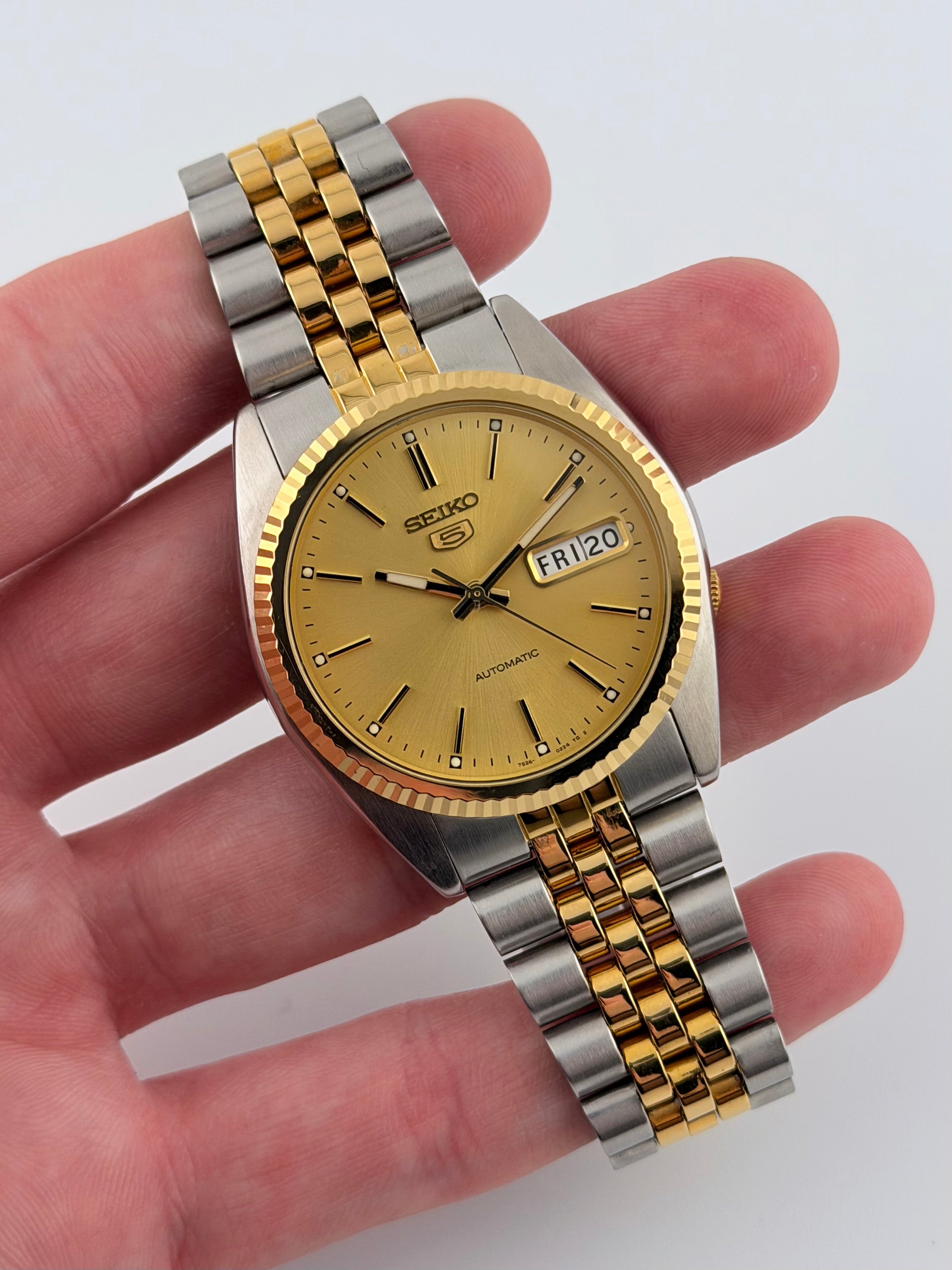 Seiko 5 Automatic Day-Date 7S26-3110 – The Wrist Watcher