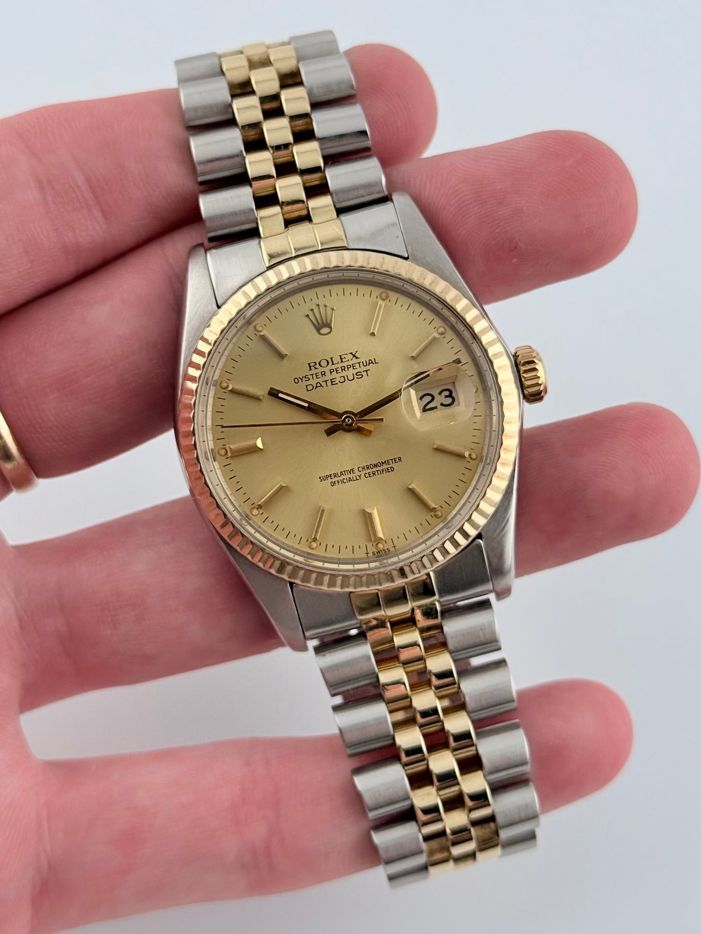 Rolex Datejust Oyster Perpetual Two-Tone - 16013