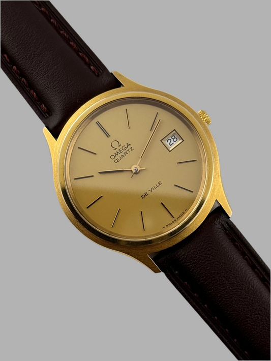 Omega DeVille Quartz Date - 192.0027 - Near New Old Stock