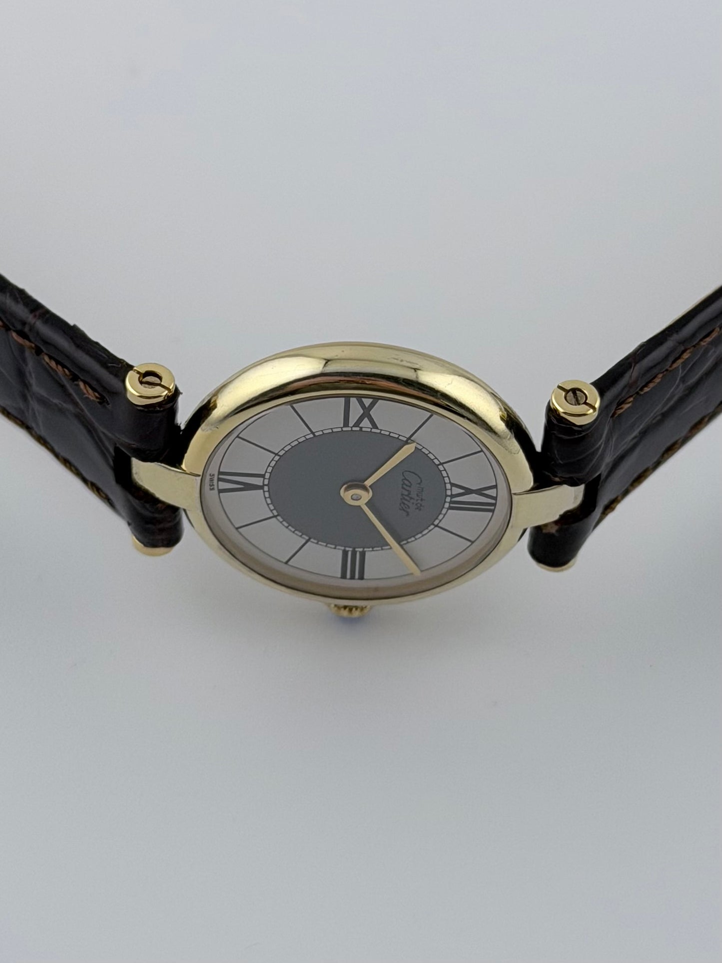 Cartier must de Vendome Quartz - 590004 - Two-tone Dial - Ladies