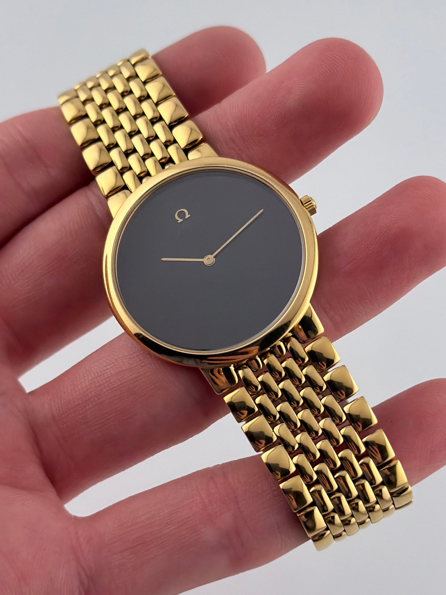 Omega DeVille Quartz 395.0875 - Original bracelet