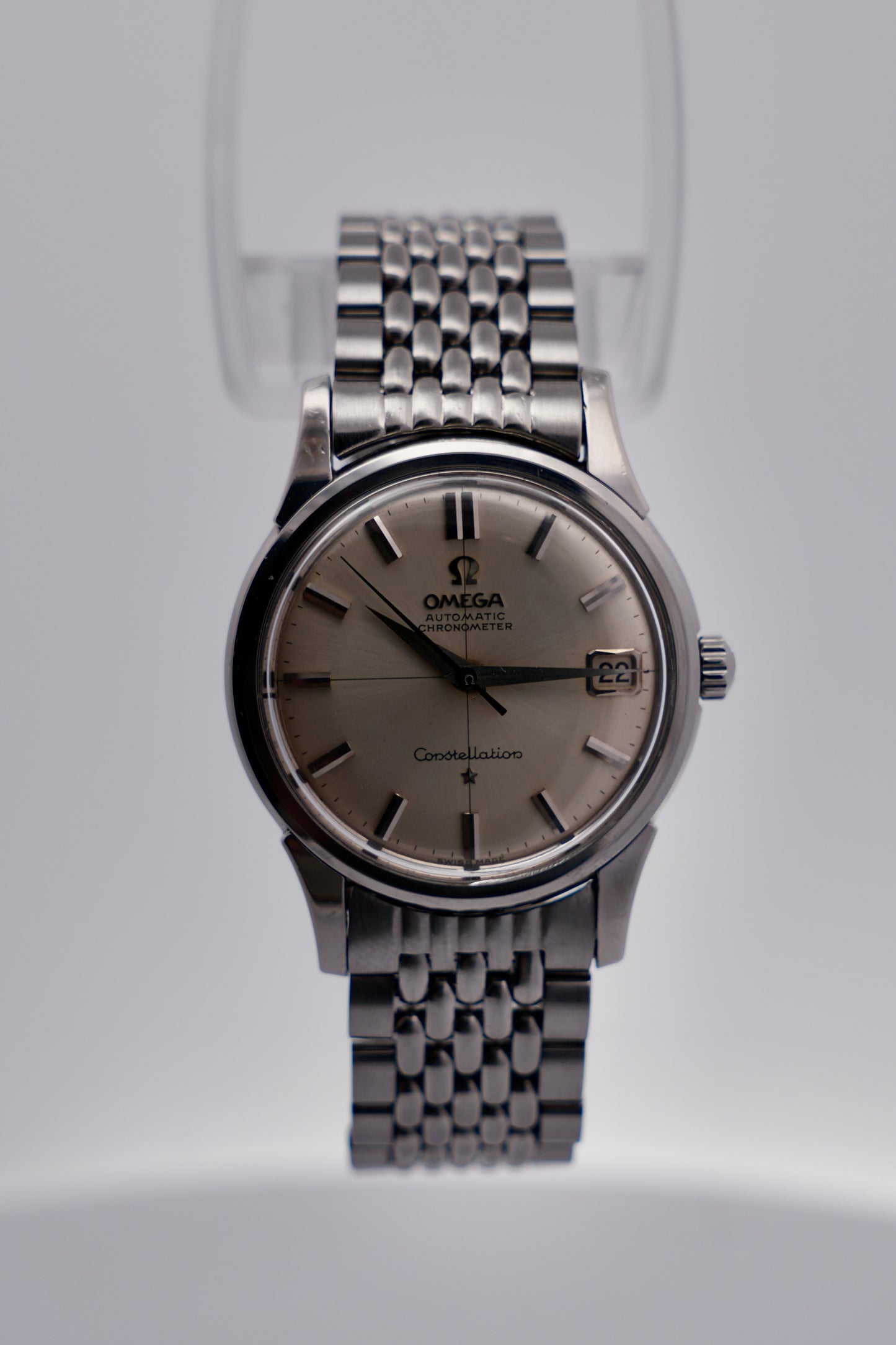 Omega Constellation Automatic Chronometer - Crosshair - 14393-7-SC
