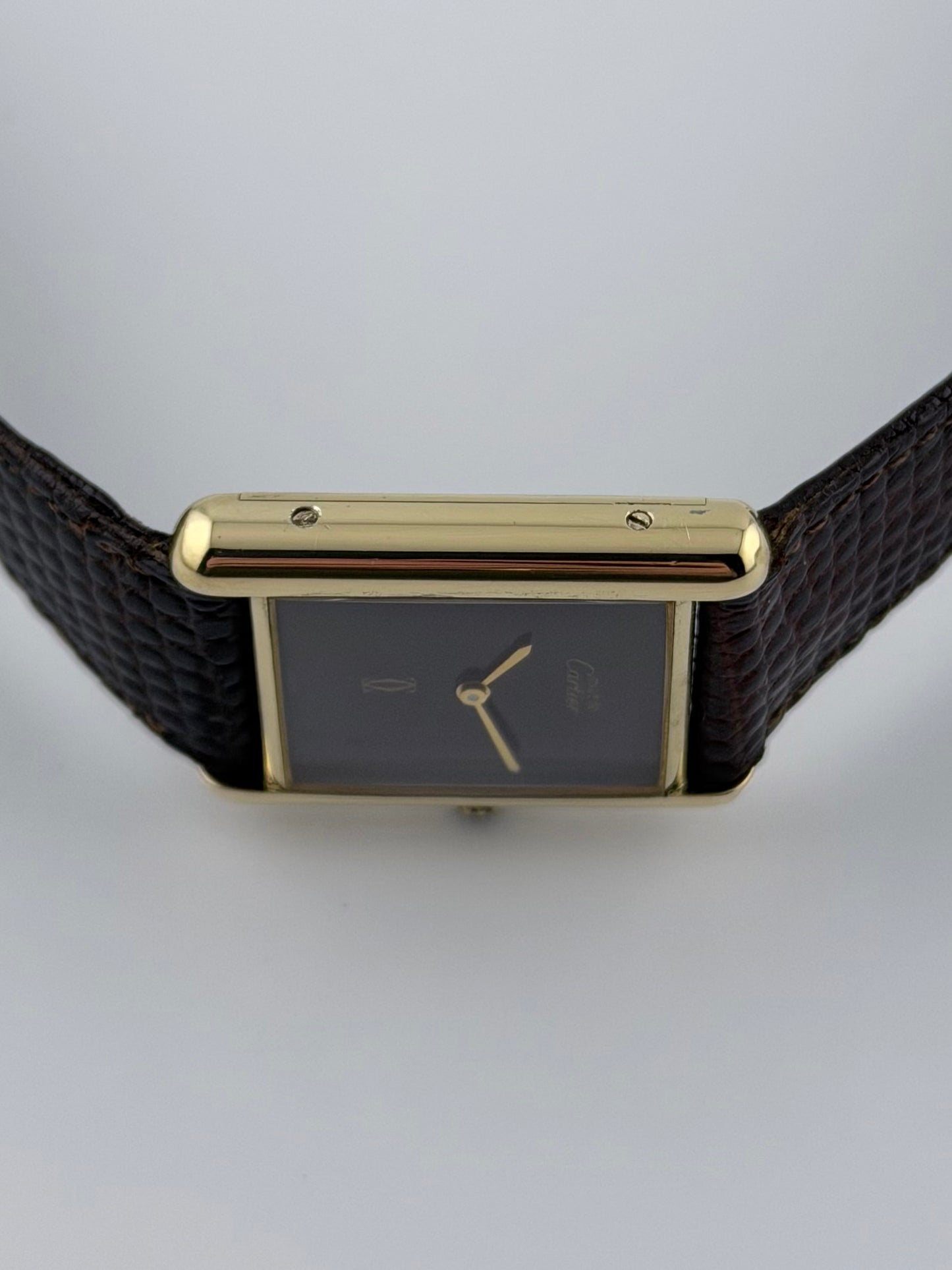 Cartier Must De Paris Tank Quartz - 6 - Wood Dial