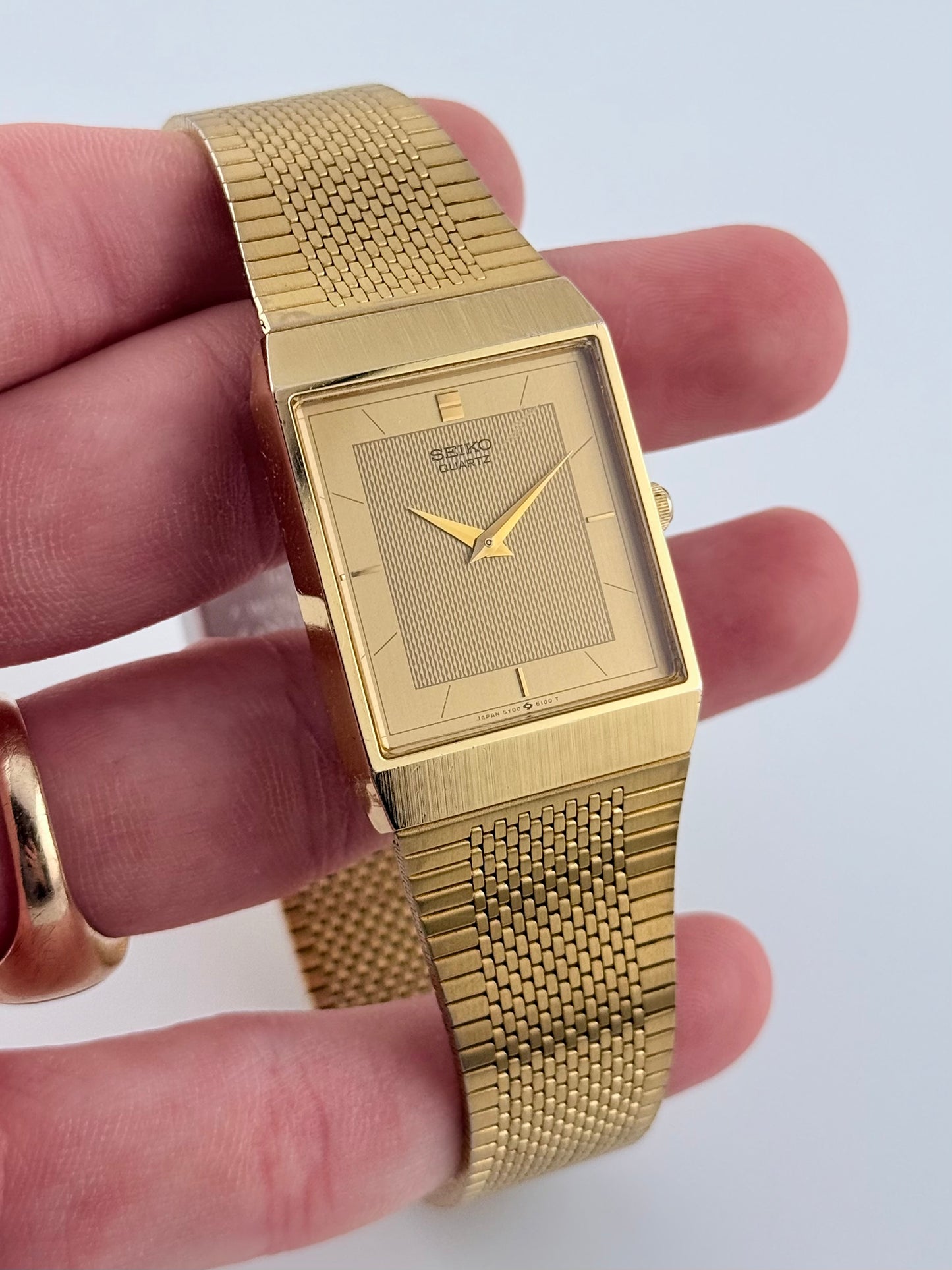 Seiko Tank Quartz - 5Y00-5020