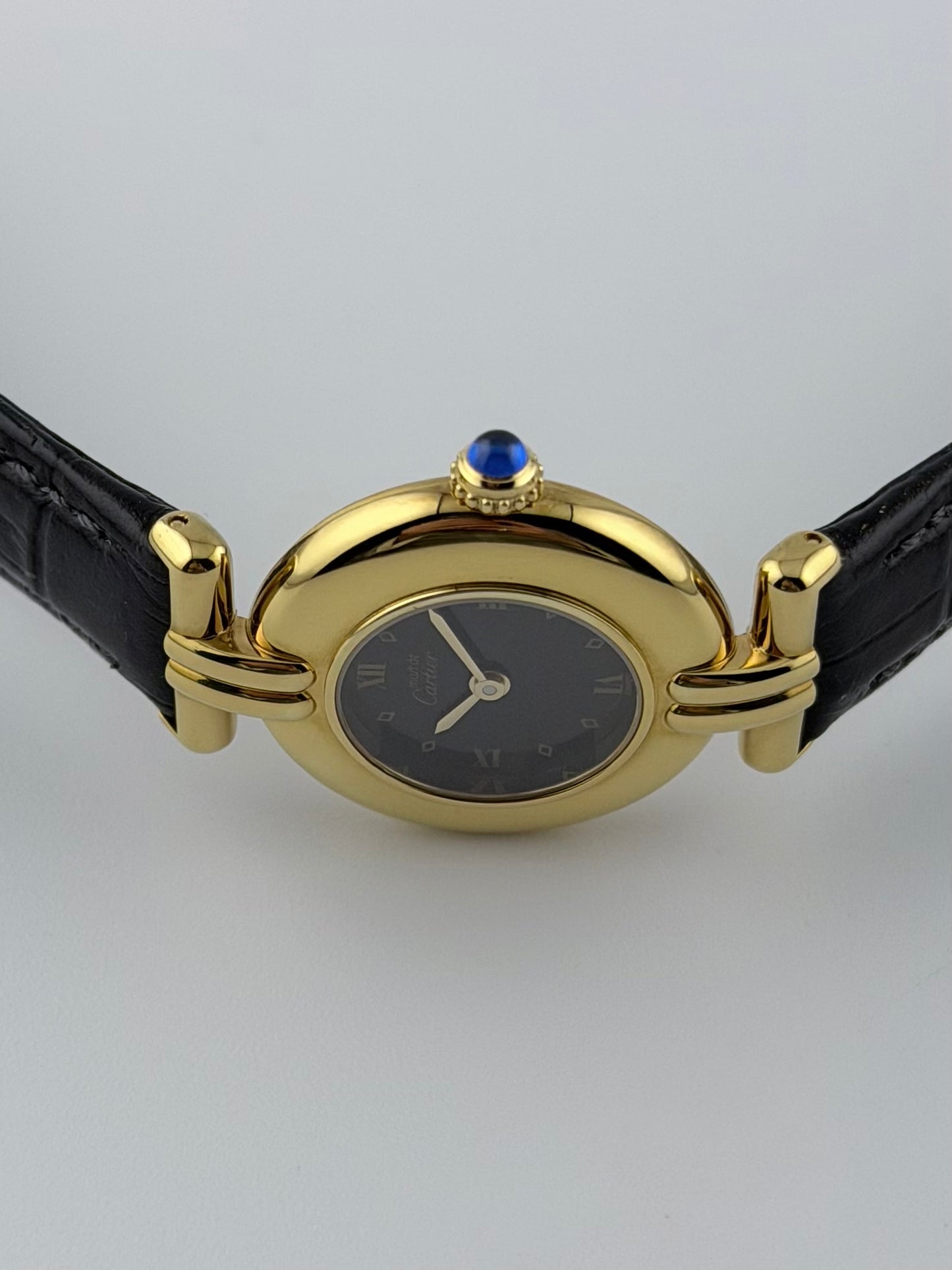 Cartier must de Colisee Quartz - 590002 - Ladies - Onyx Dial