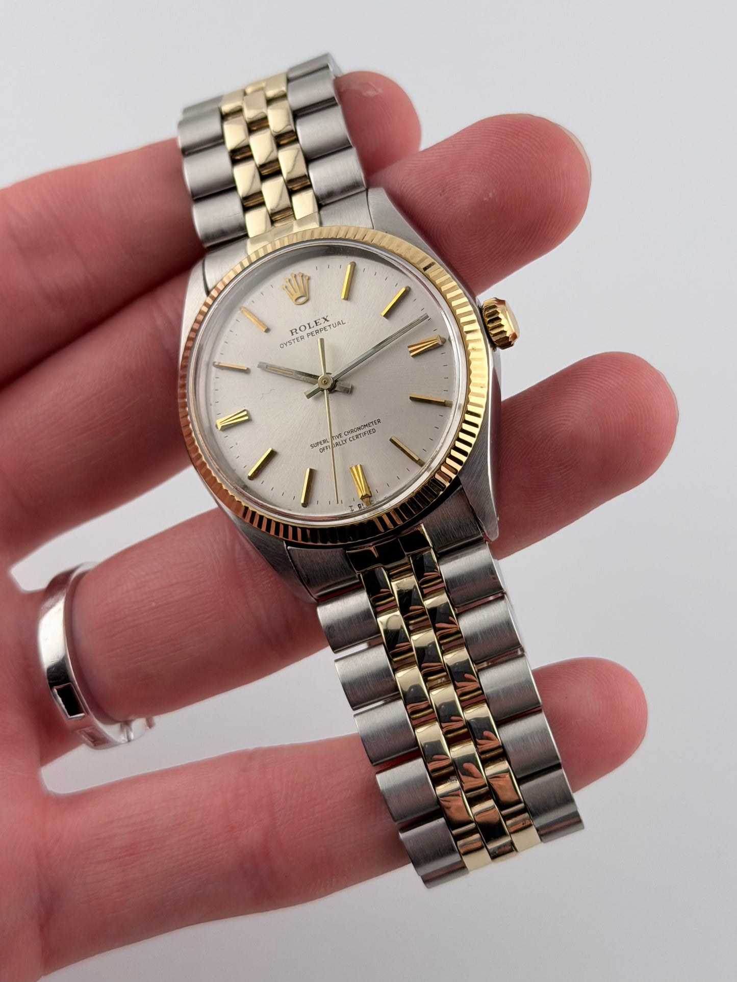 Rolex Oyster Perpetual Automatic 1002 - Two-tone - 14ct Gold and Stainless Steel