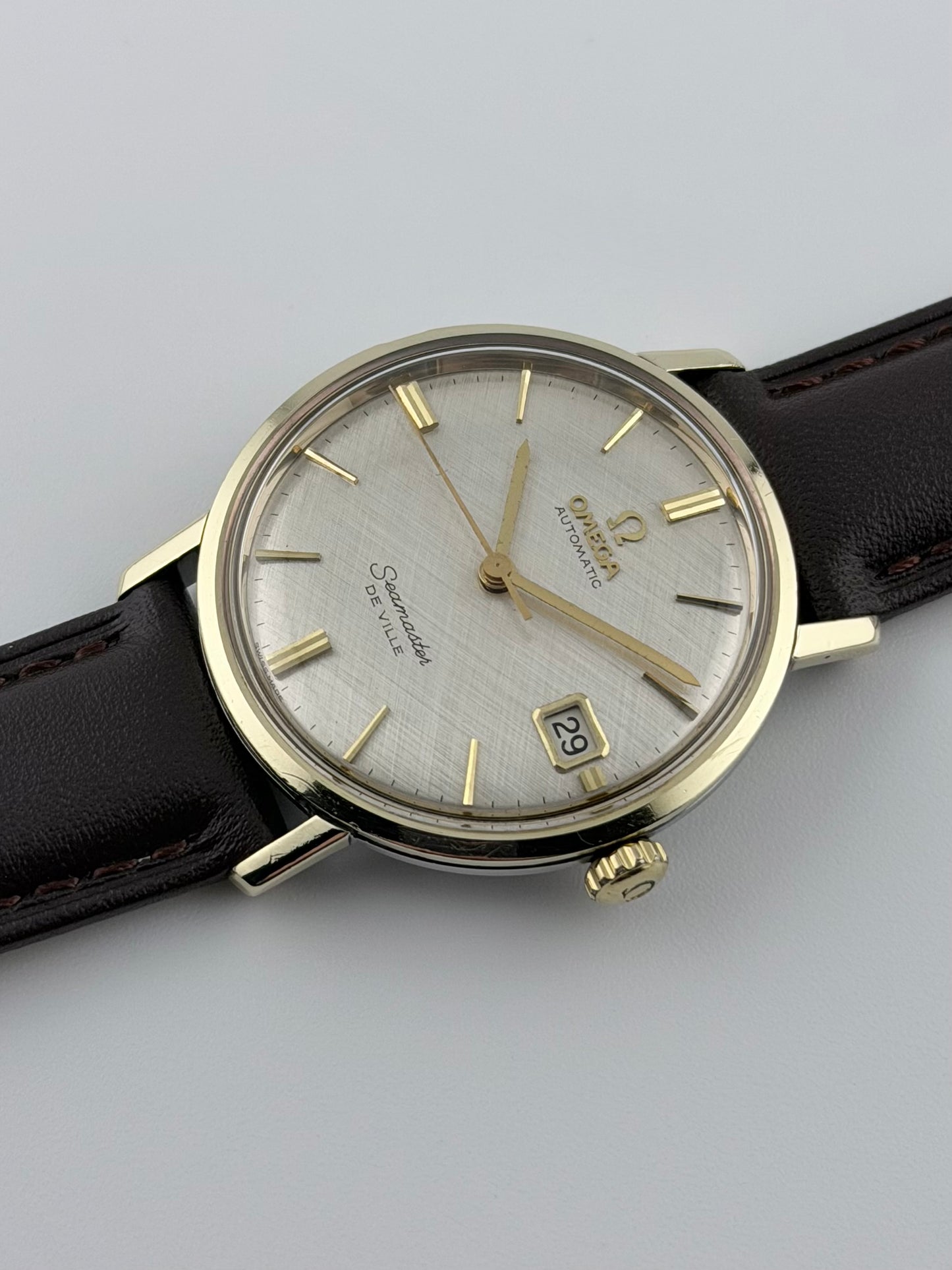 Omega Seamaster De Ville Automatic Linen Dial - 166.020