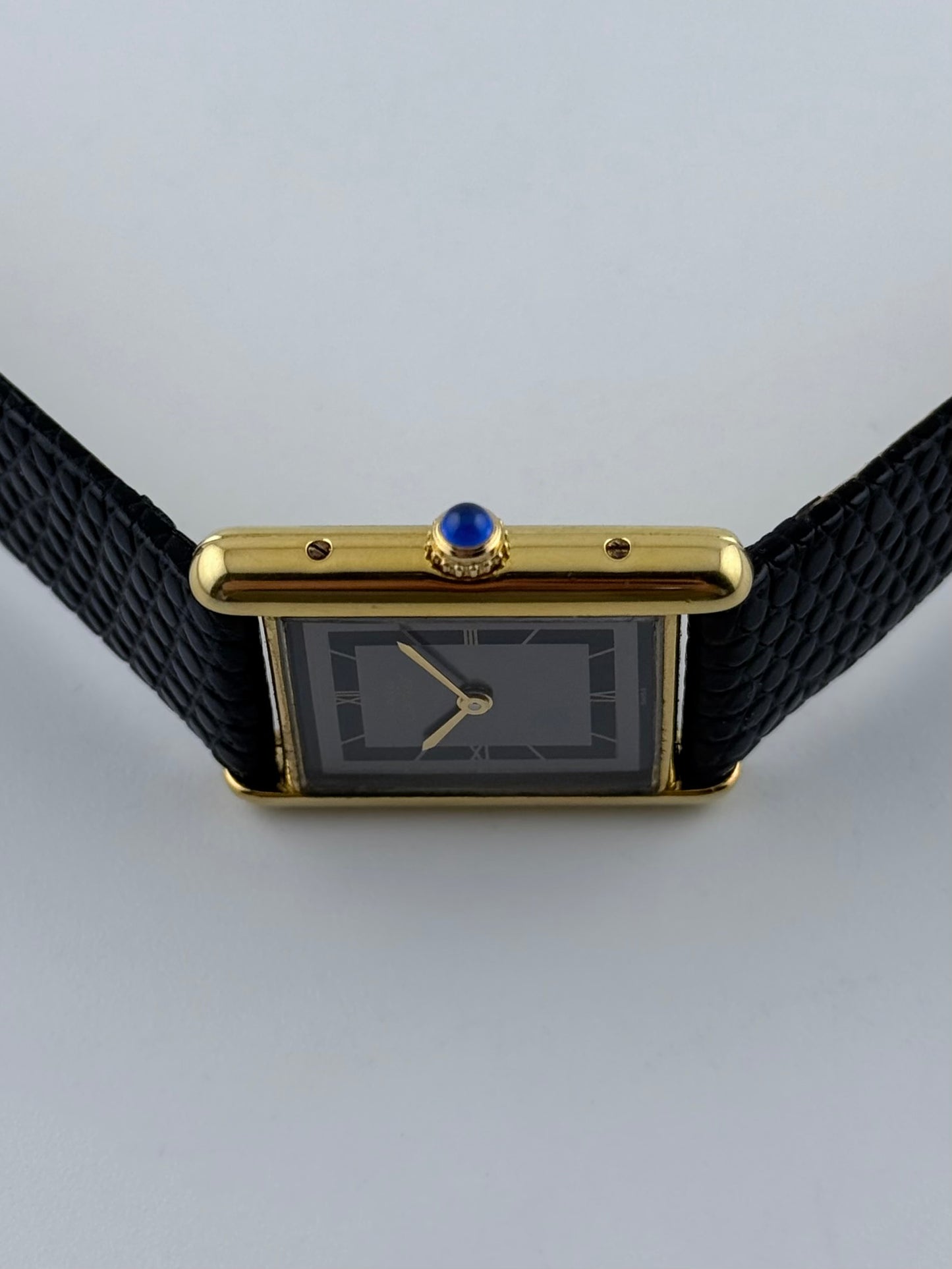 Cartier Must De Tank Quartz - Rare Slate Dial - Near Mint