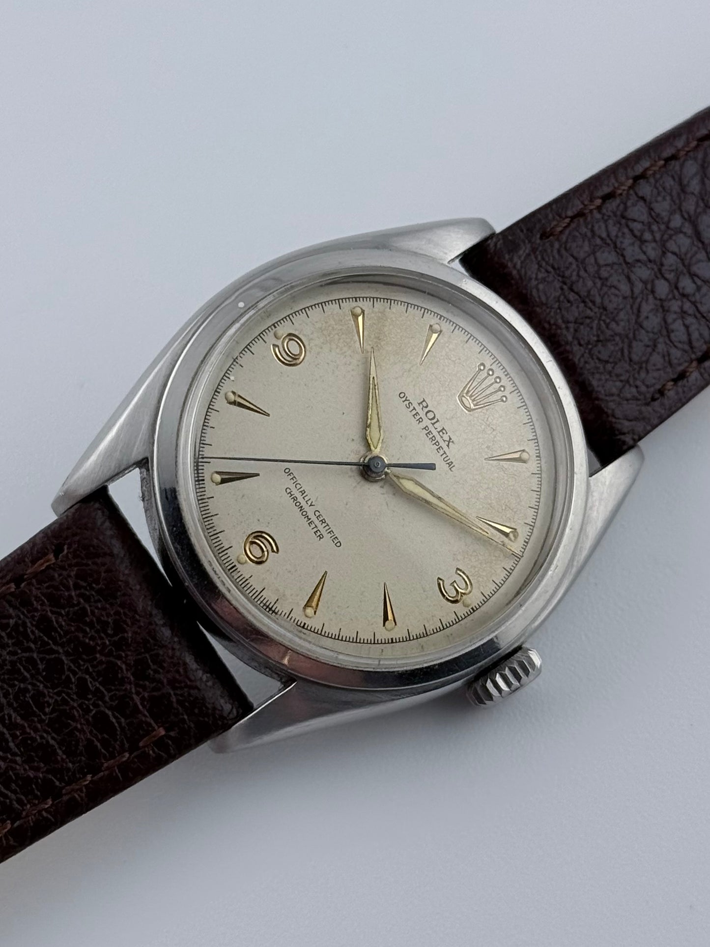 Rolex Oyster Perpetual Automatic Bubble Back - 6084 - Rare