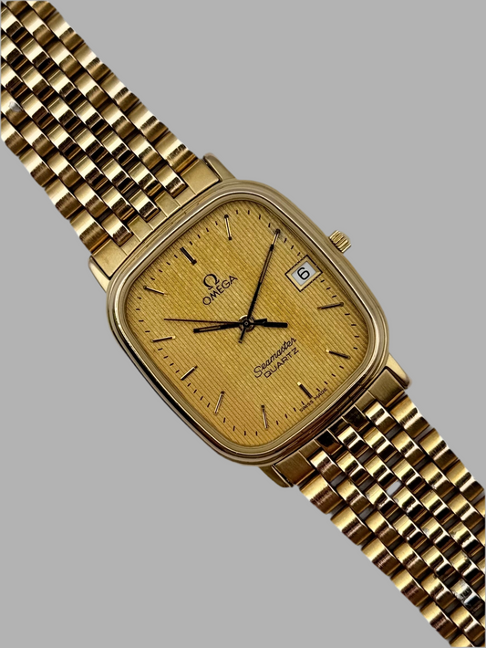 Omega Seamaster Tank Quartz Date - 196.0267 - Original Bracelet