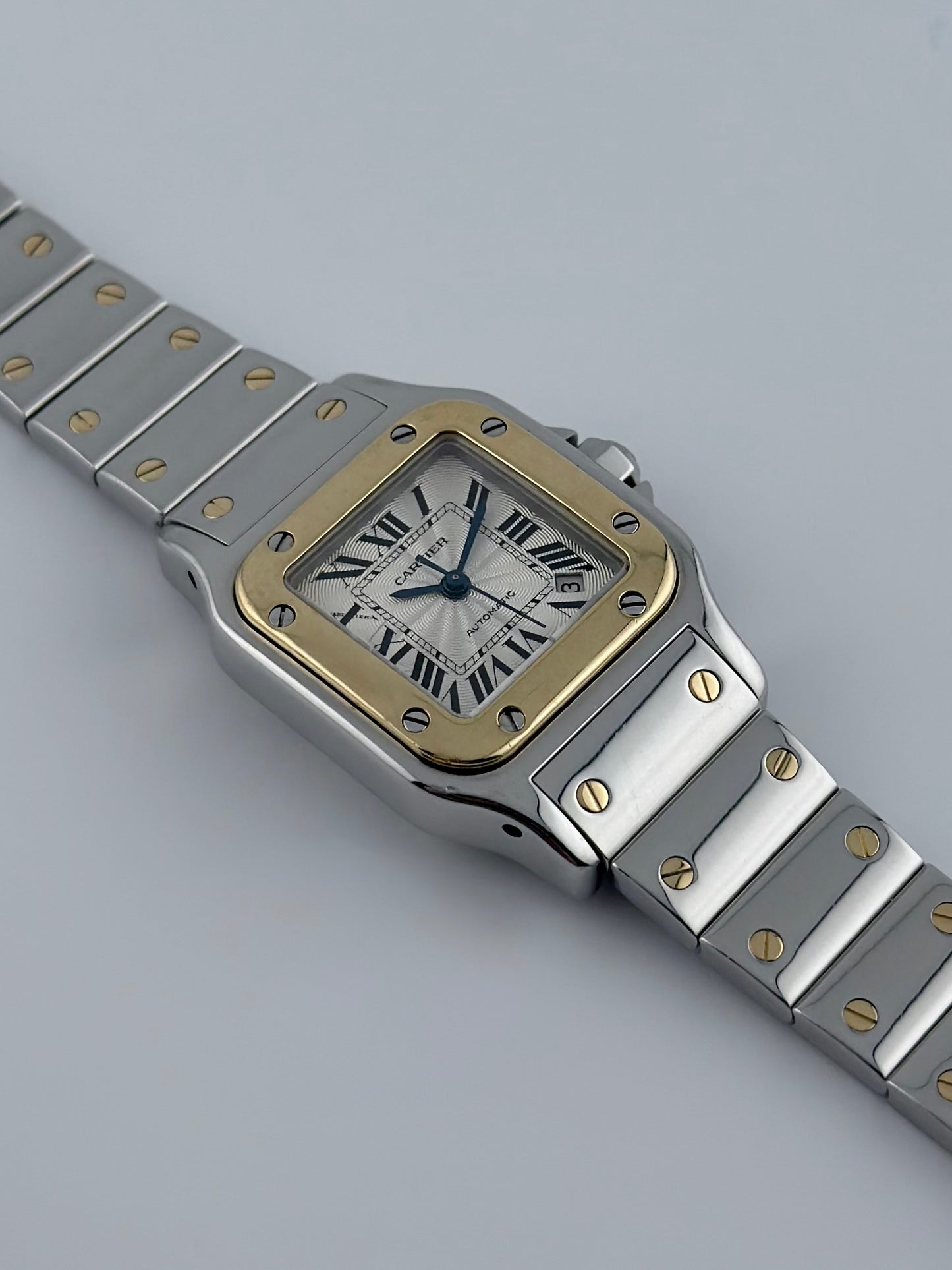 Cartier Santos Galbee Date Automatic - 2423 - Ladies - Two Tone