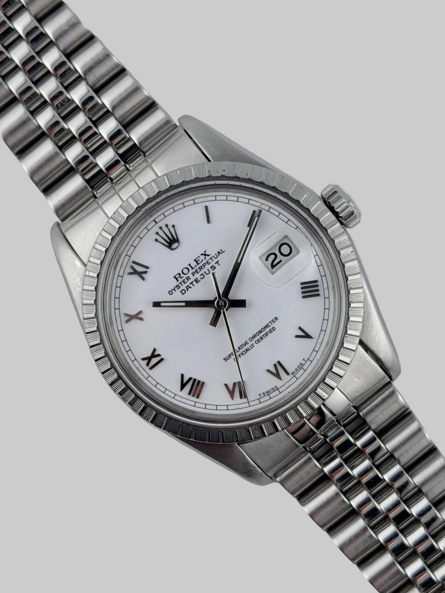 Rolex Datejust Oyster Perpetual - 16030 - Roman Numeral Dial - Original Box and Booklet