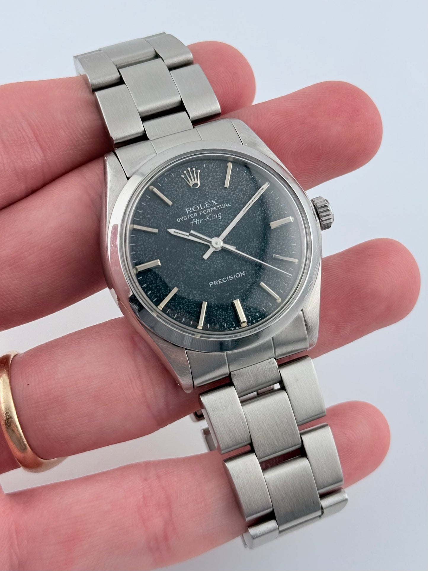 Rolex Oyster Perpetual Air-King Precision 5500 - Black Tropical Dial
