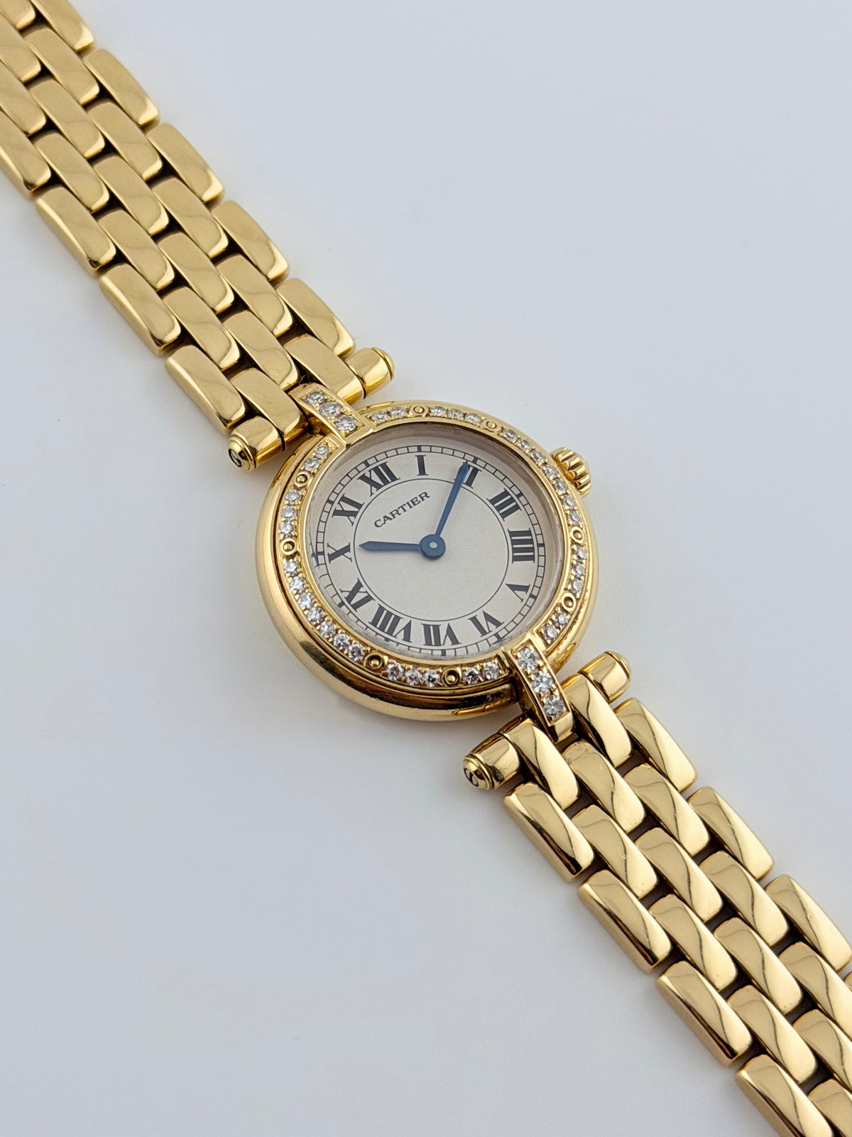 Cartier Panthere Ronde Vendome Diamond rare "Joaillerie" 6692 - Quartz - Ladies - 18ct - Box