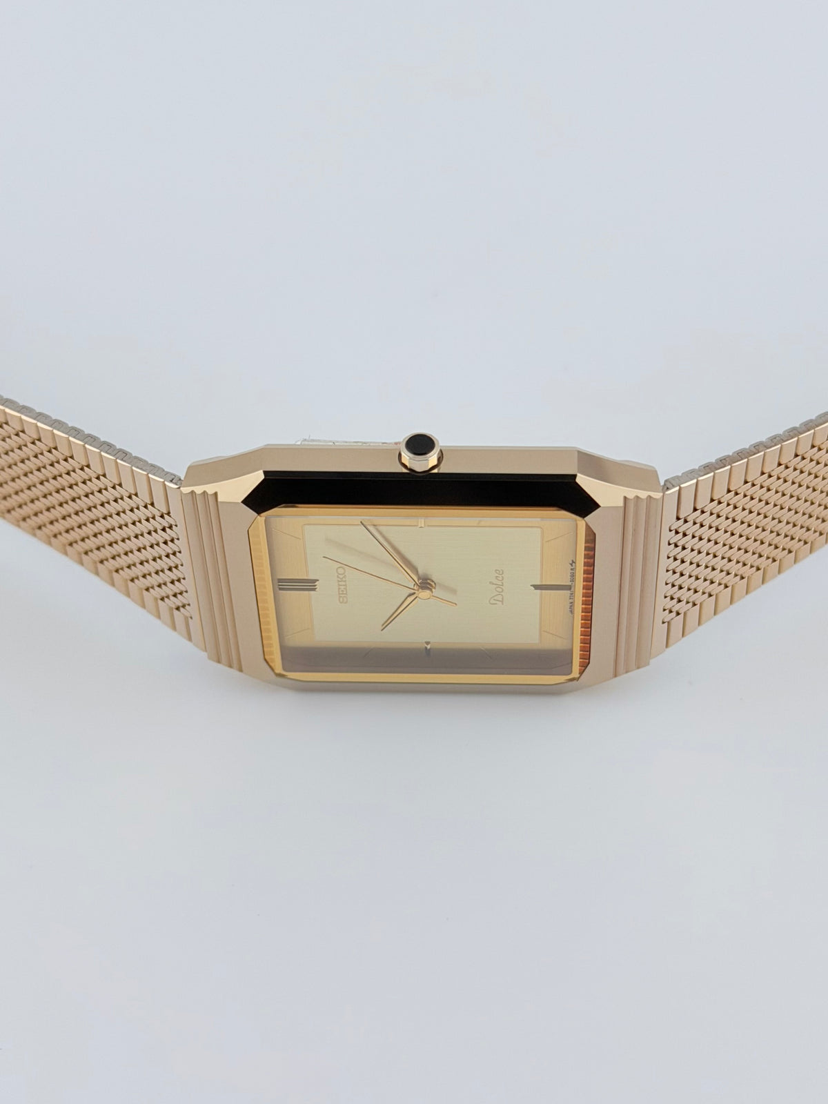 Seiko Dolce Exceline Tank Quartz Box! - 7741-508A Near Mint!