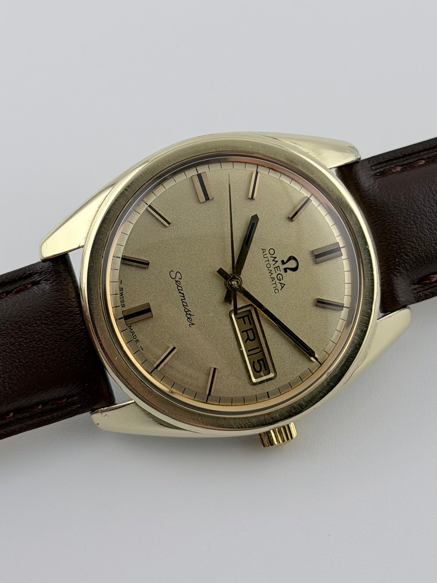 Omega Seamaster Automatic Day-Date Jumbo Pie Pan - 166.032