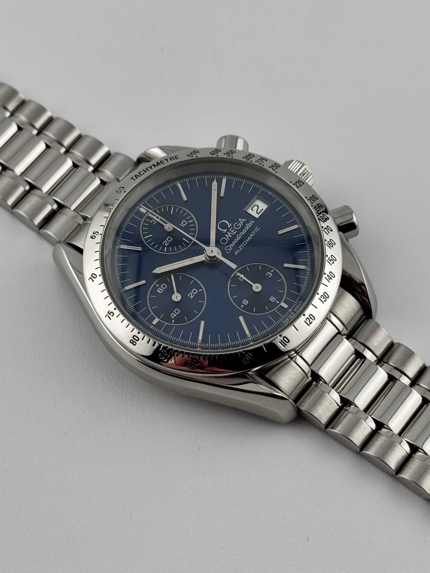 Omega Speedmaster Automatic Date - 3511.80 - Rare Blue Dial