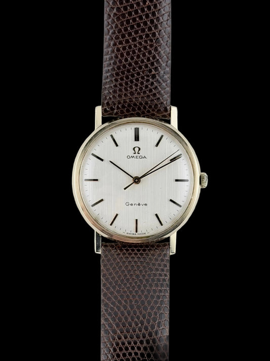 Omega Geneve Manual Wind 9ct Gold - 131.5016 - Original Box and Papers