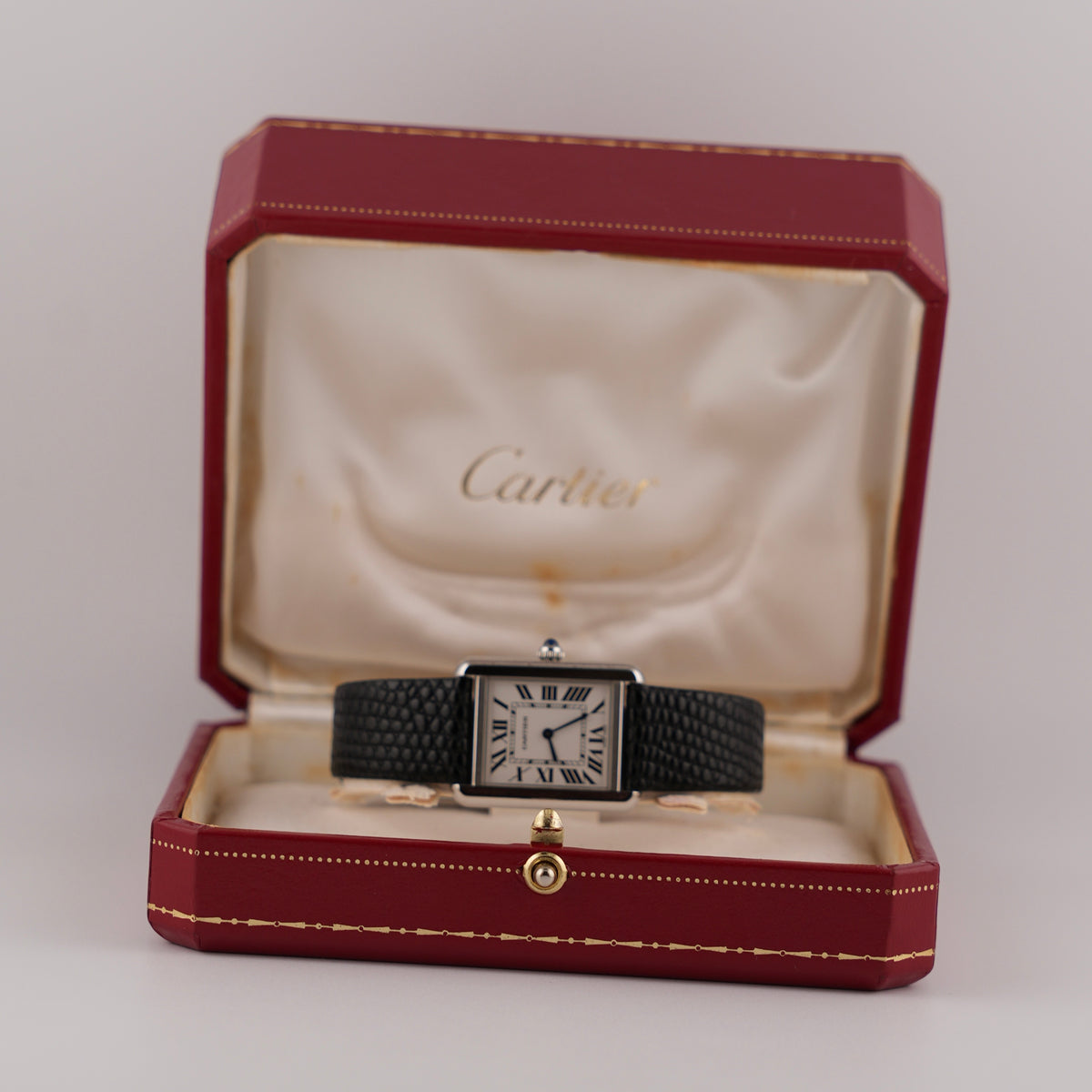 Cartier Tank Solo Quartz - 3170 - Original Box