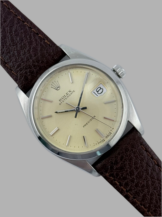 Rolex Oysterdate Precision Manual Wind - 6694 - Champagne Dial