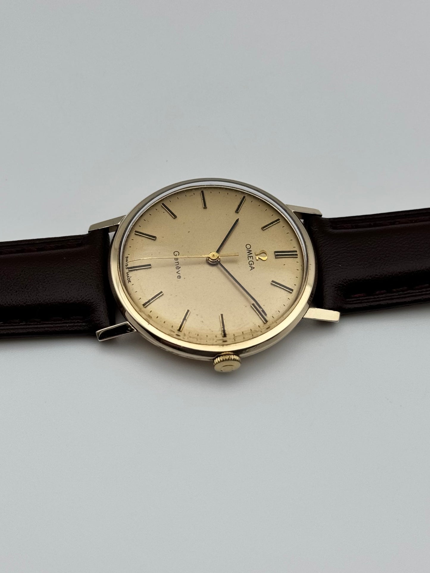 Omega Geneve Manual Wind 9ct Gold 131.25016