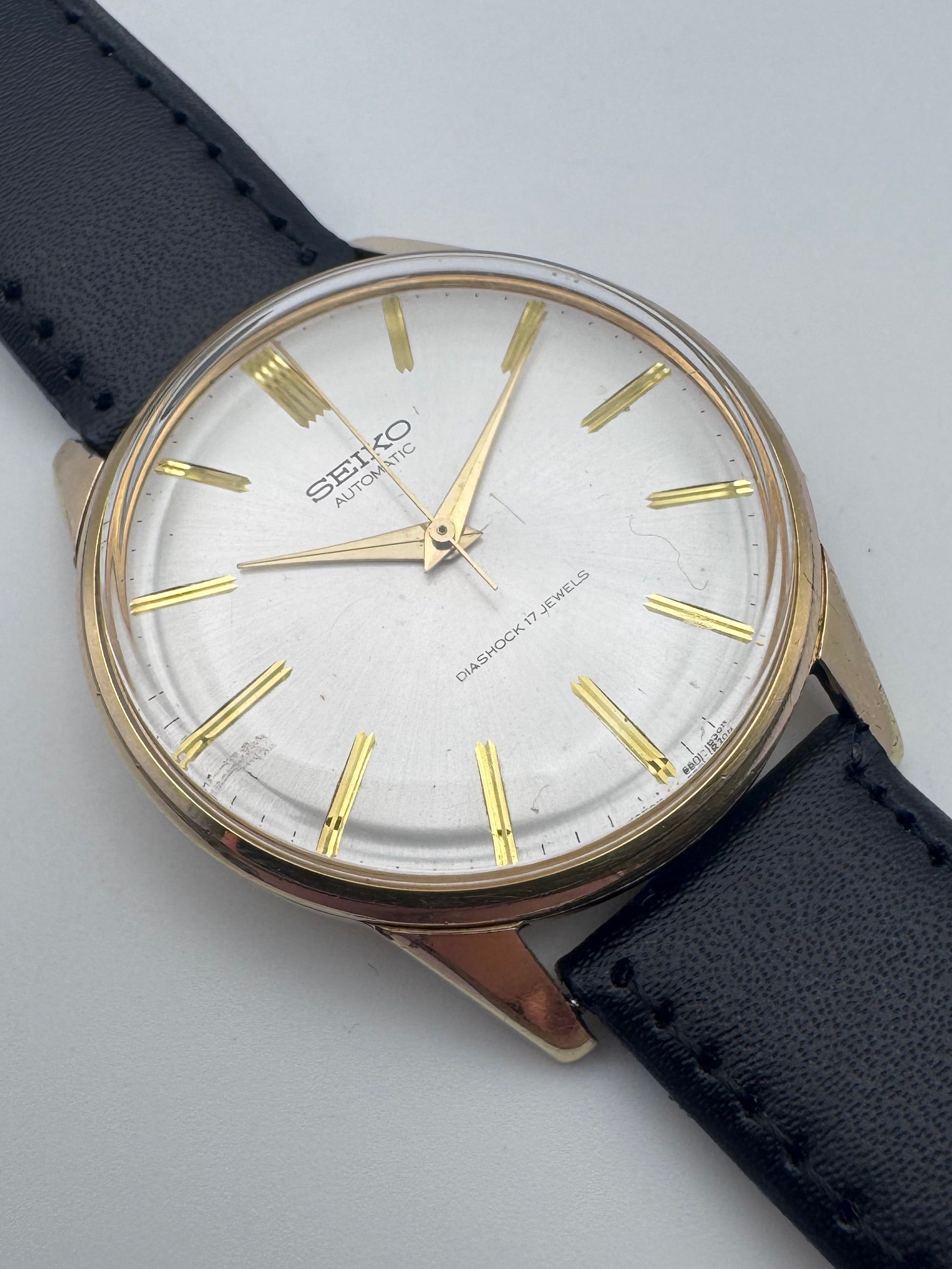 Seiko Automatic 17j 6601-1990 - Sunburst Dial – The Wrist Watcher