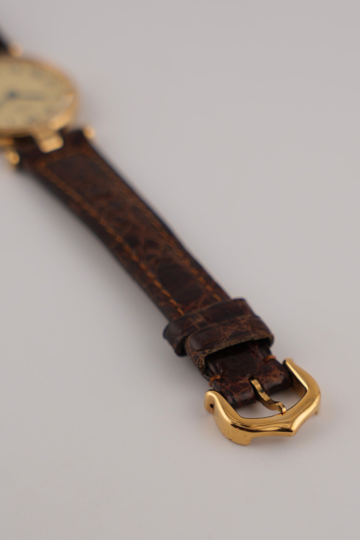 Cartier must de Vendome Quartz - 590004 - Ladies - Ivory Dial - Original Strap